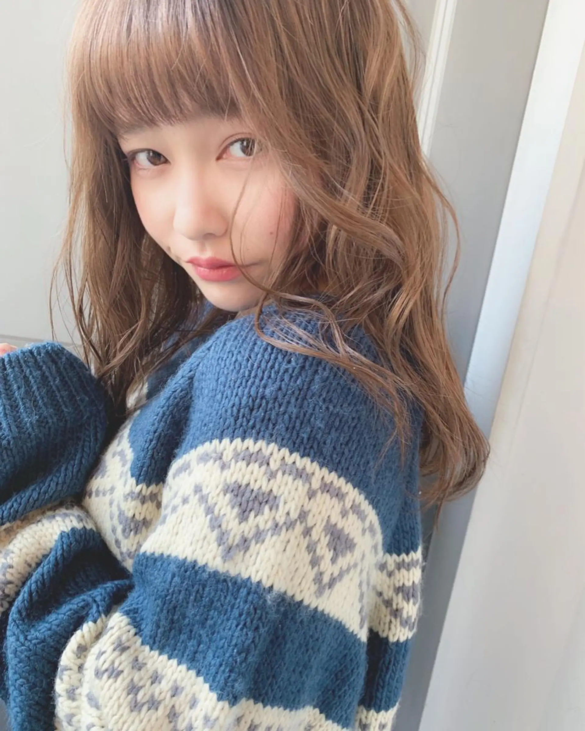 ロング 古賀 侑磨のヘアスタイル