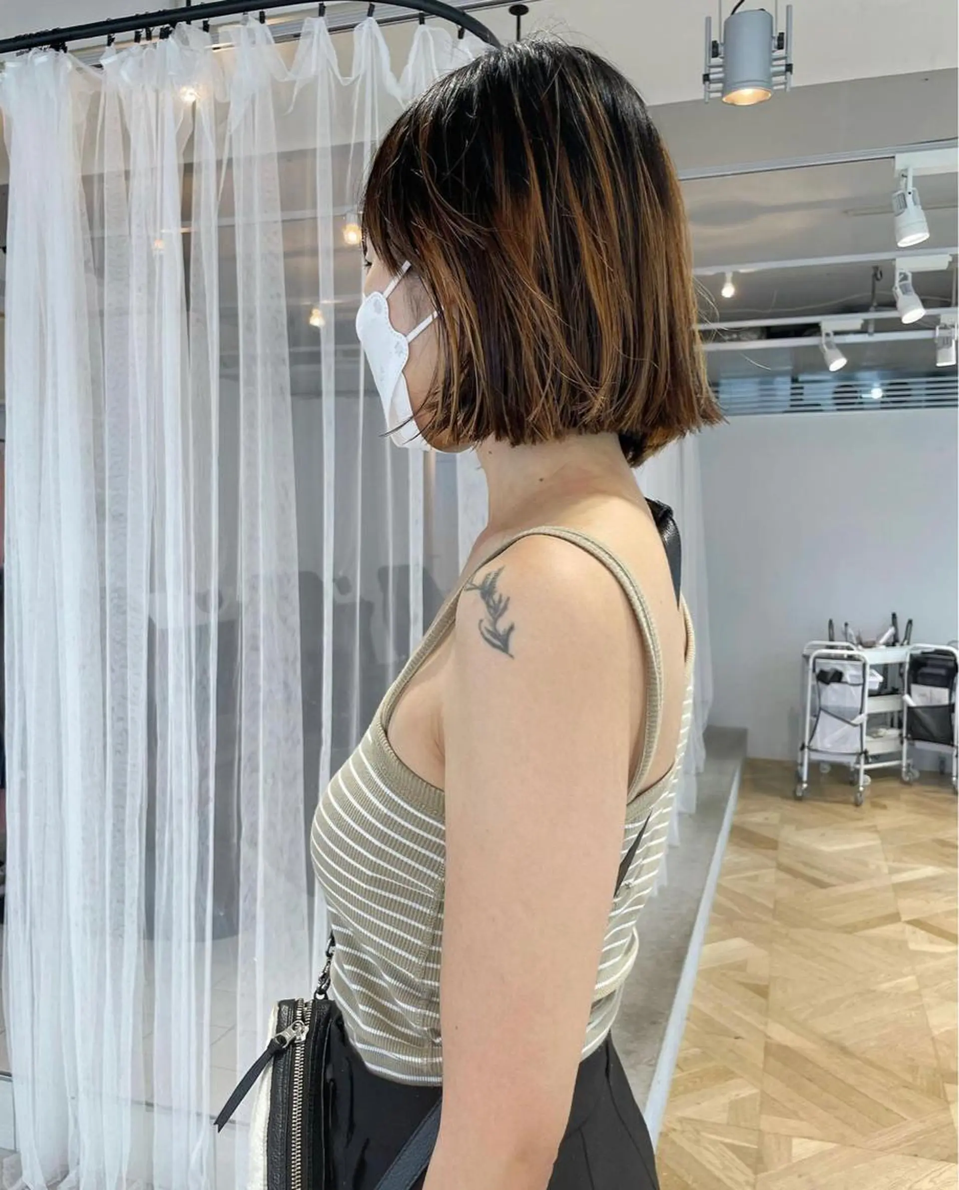 ショート ボブ 舟越 小百合のヘアスタイル