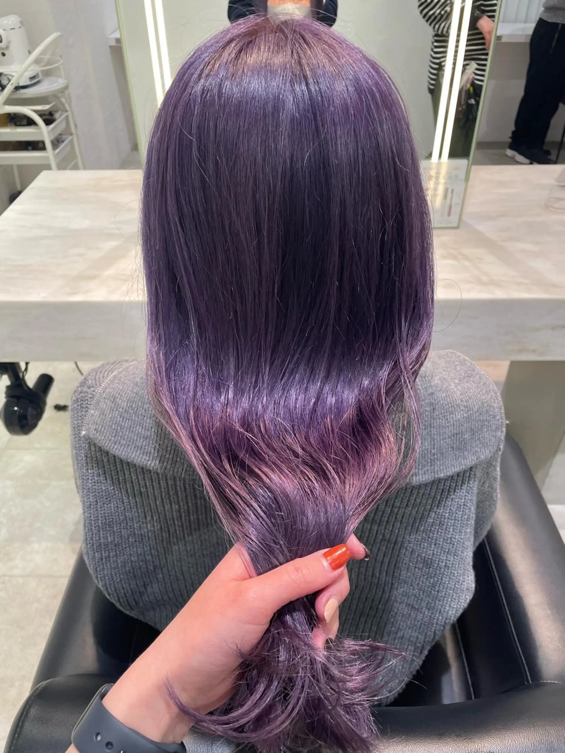 ロング カラー ヘアアレンジ ブリーチ iena渋谷 /ゆーこのマツエク・マツパデザイン