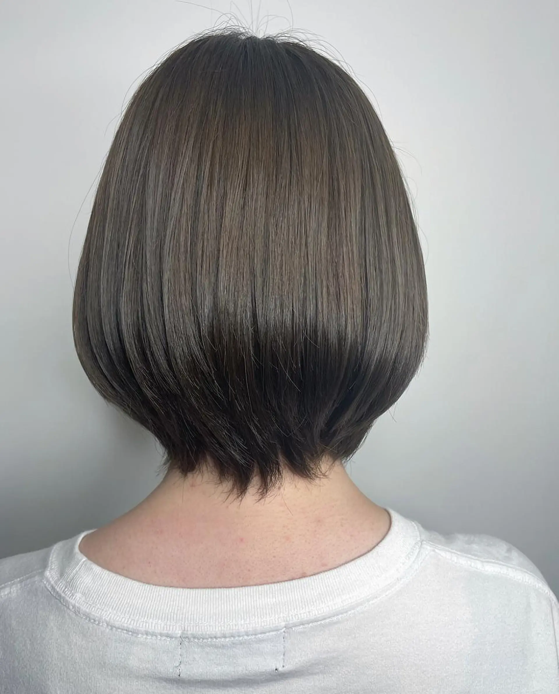 ショート ショートボブ ボブ くびれヘア ショートヘア ナチュラルカラー 児玉優香のヘアスタイル