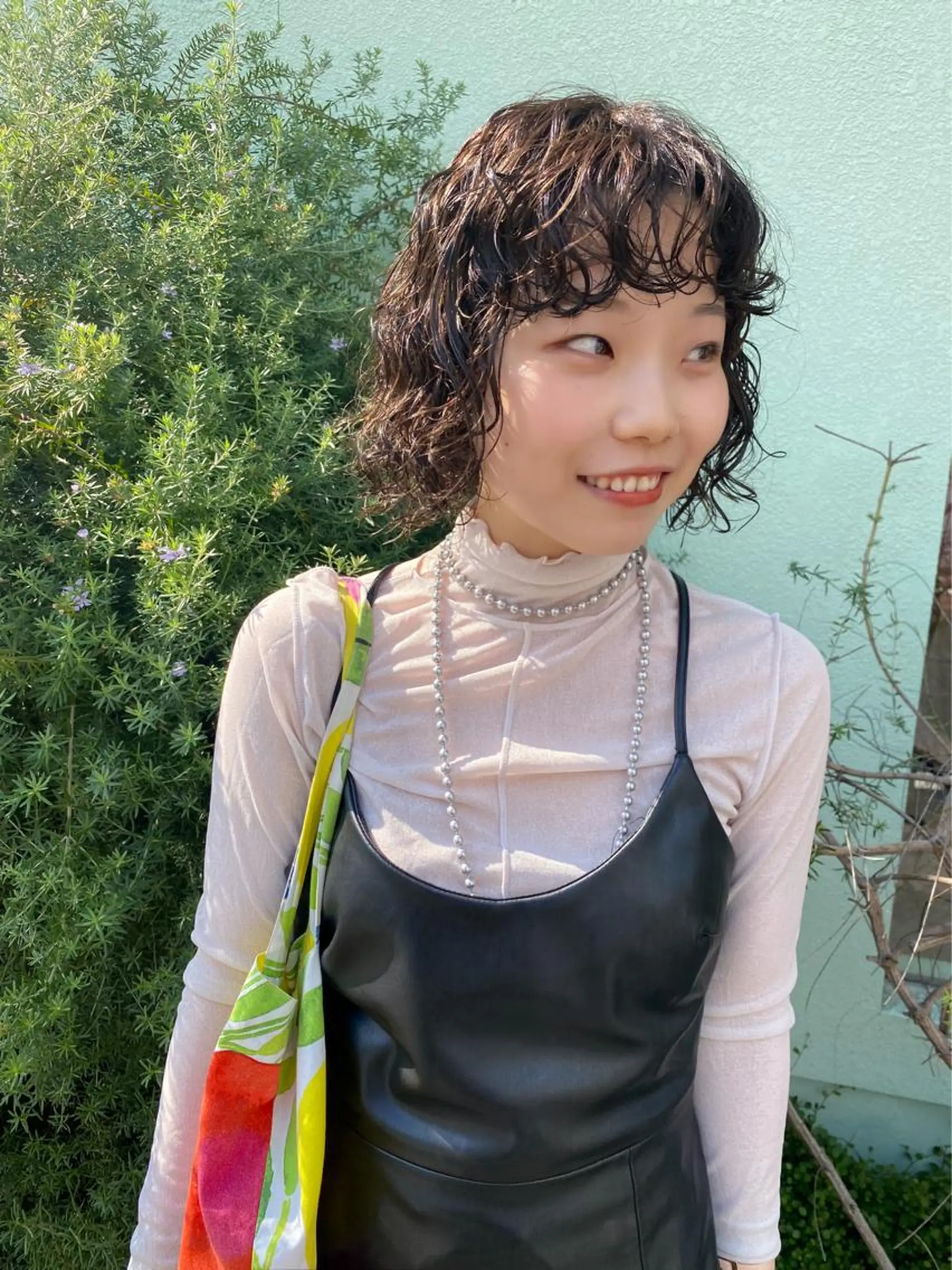 ショート パーマ ボブ レイヤー/パーマ /ウルフ/nabeのヘアスタイル