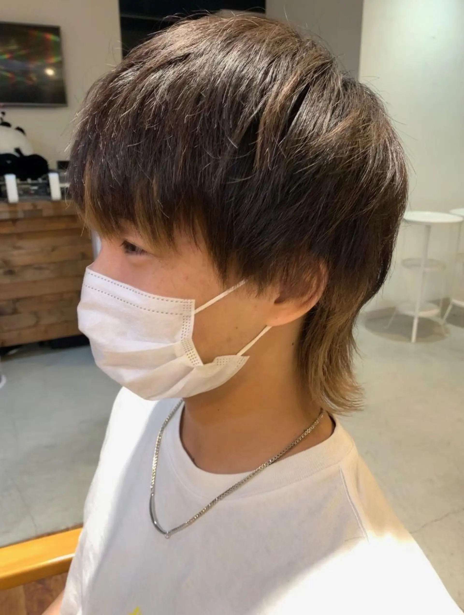 メンズ メンズウルフカット ウルフカット カット トリートメント 齋藤 みさきのヘアスタイル
