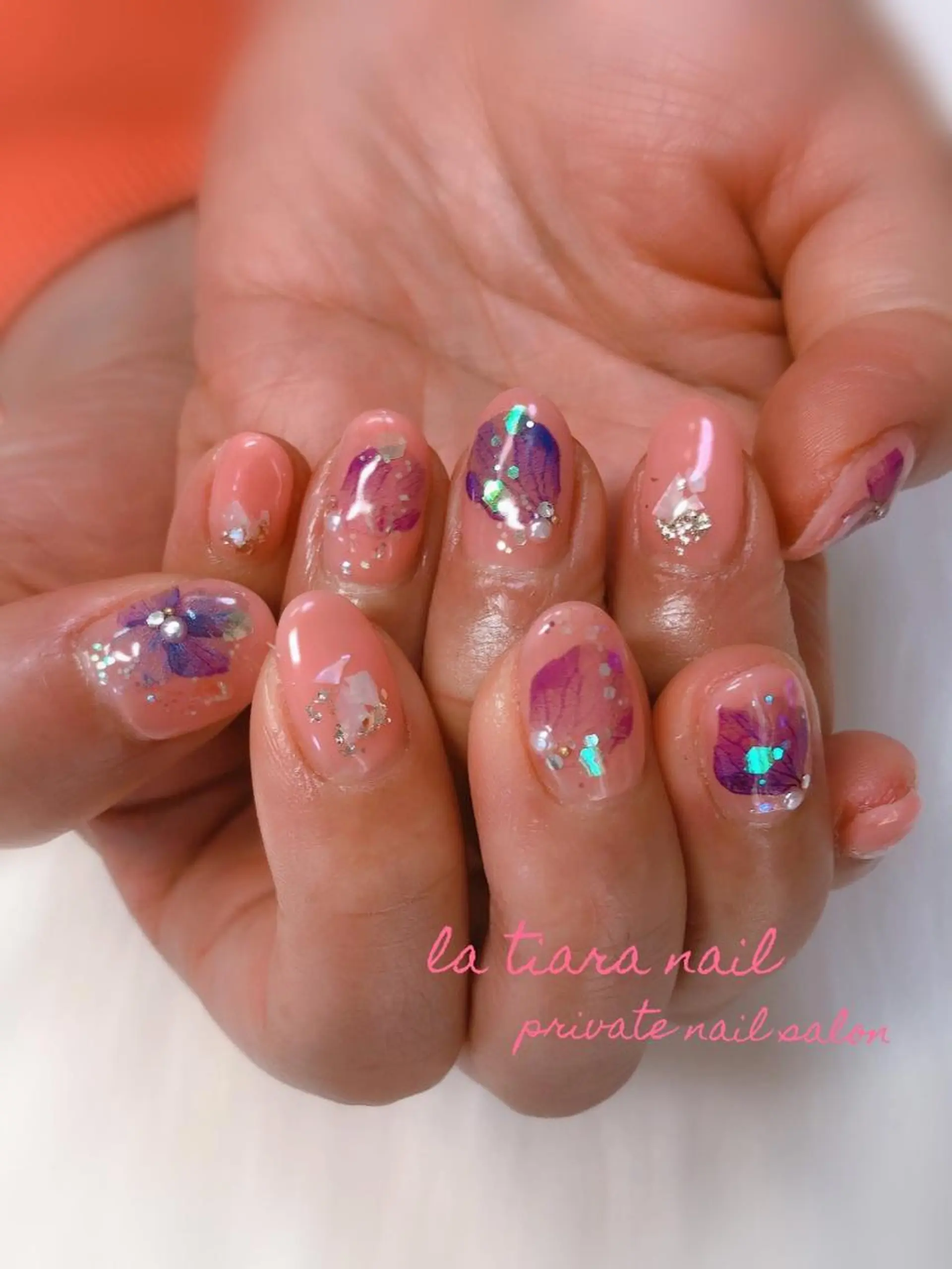 ネイル ハンドネイル Blue bird  nailのネイルデザイン