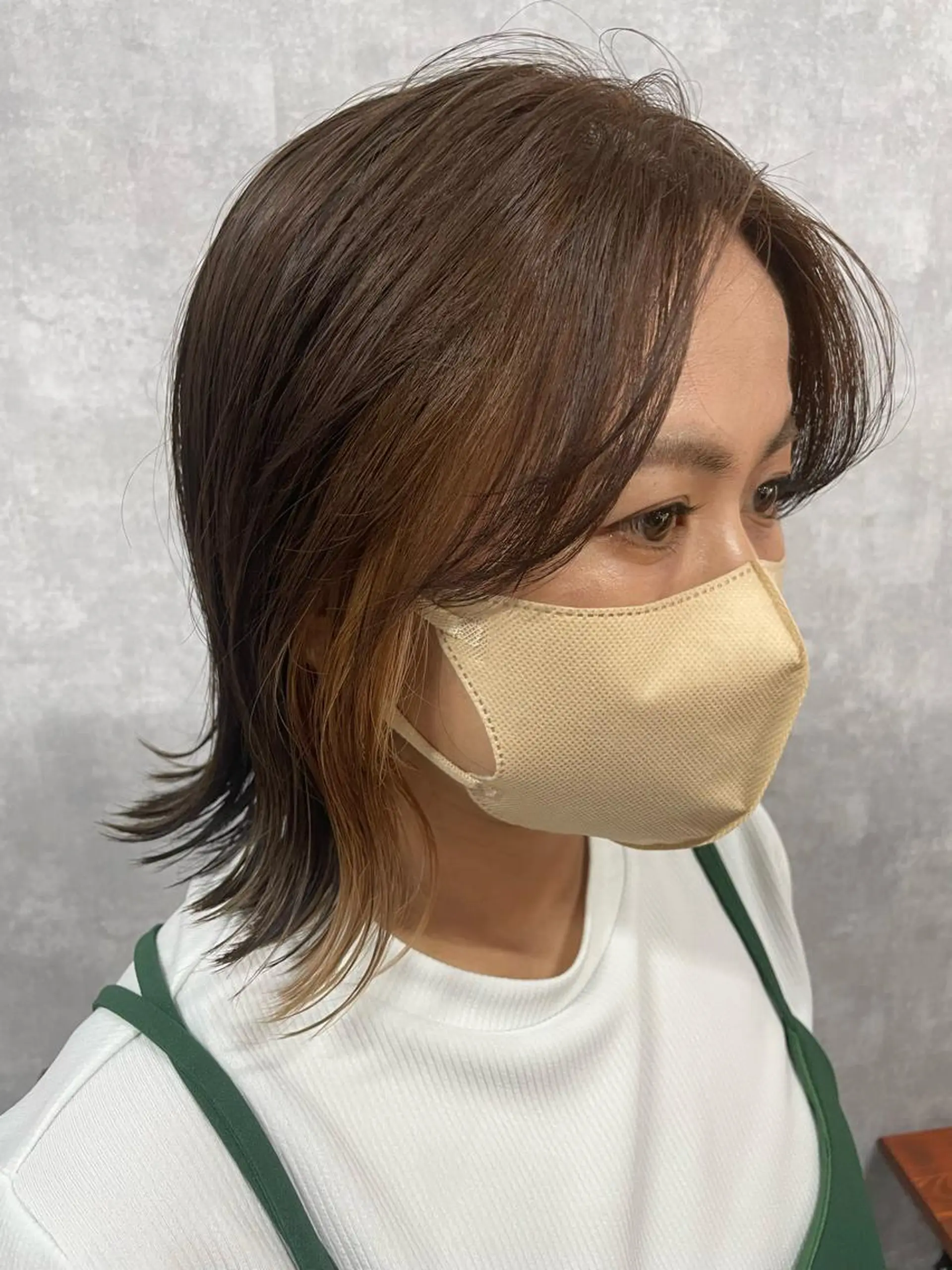 ショート 切りっぱなしボブ ショートボブ ハンサムショート 丸みショート アッシュ C’LD hair produce /シールドヘア所属・モテ髪/ボブ/ショー ト/アダチフウトのヘアスタイル