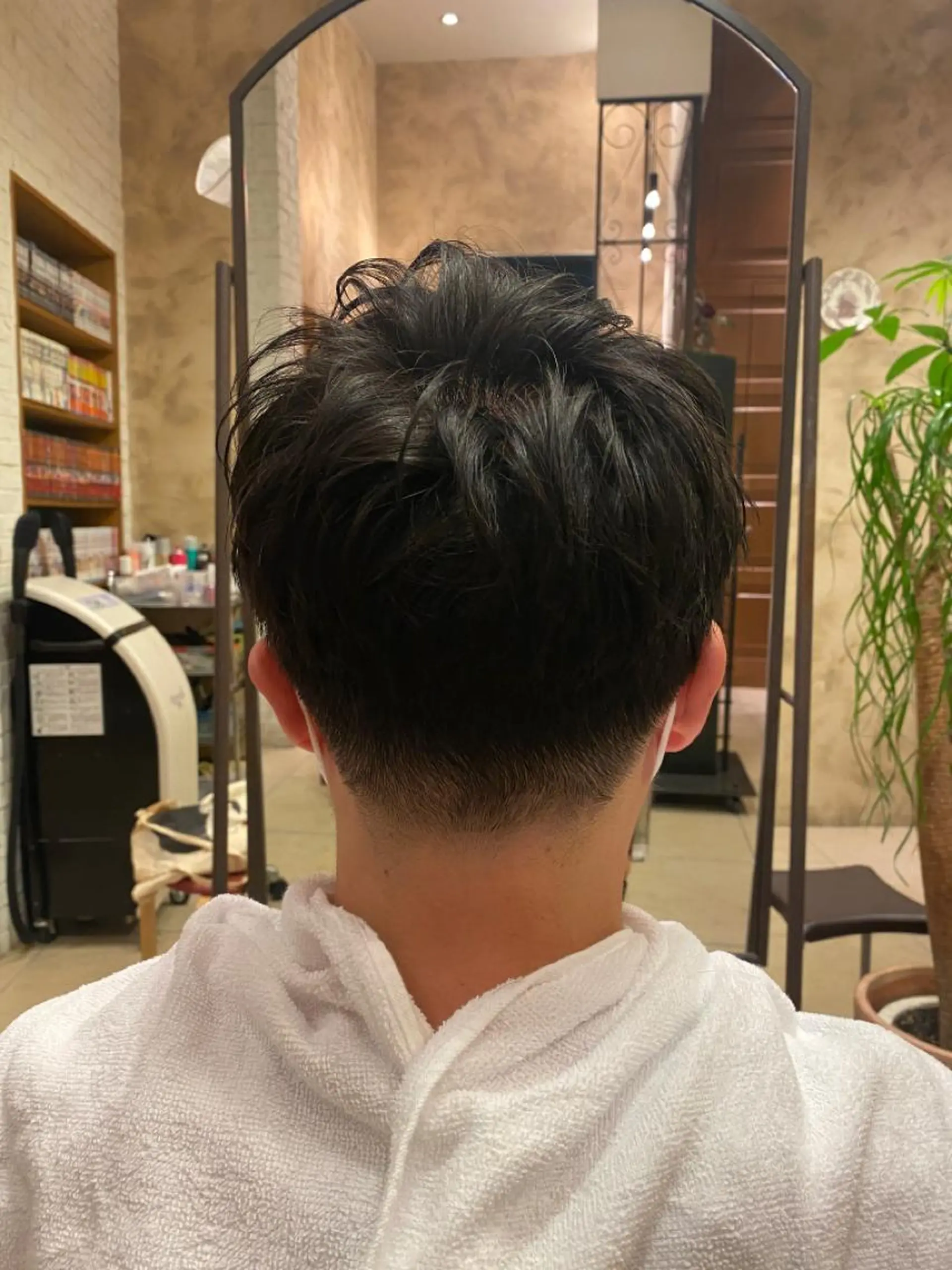 メンズ ツーブロック sakamoto sayaのヘアスタイル