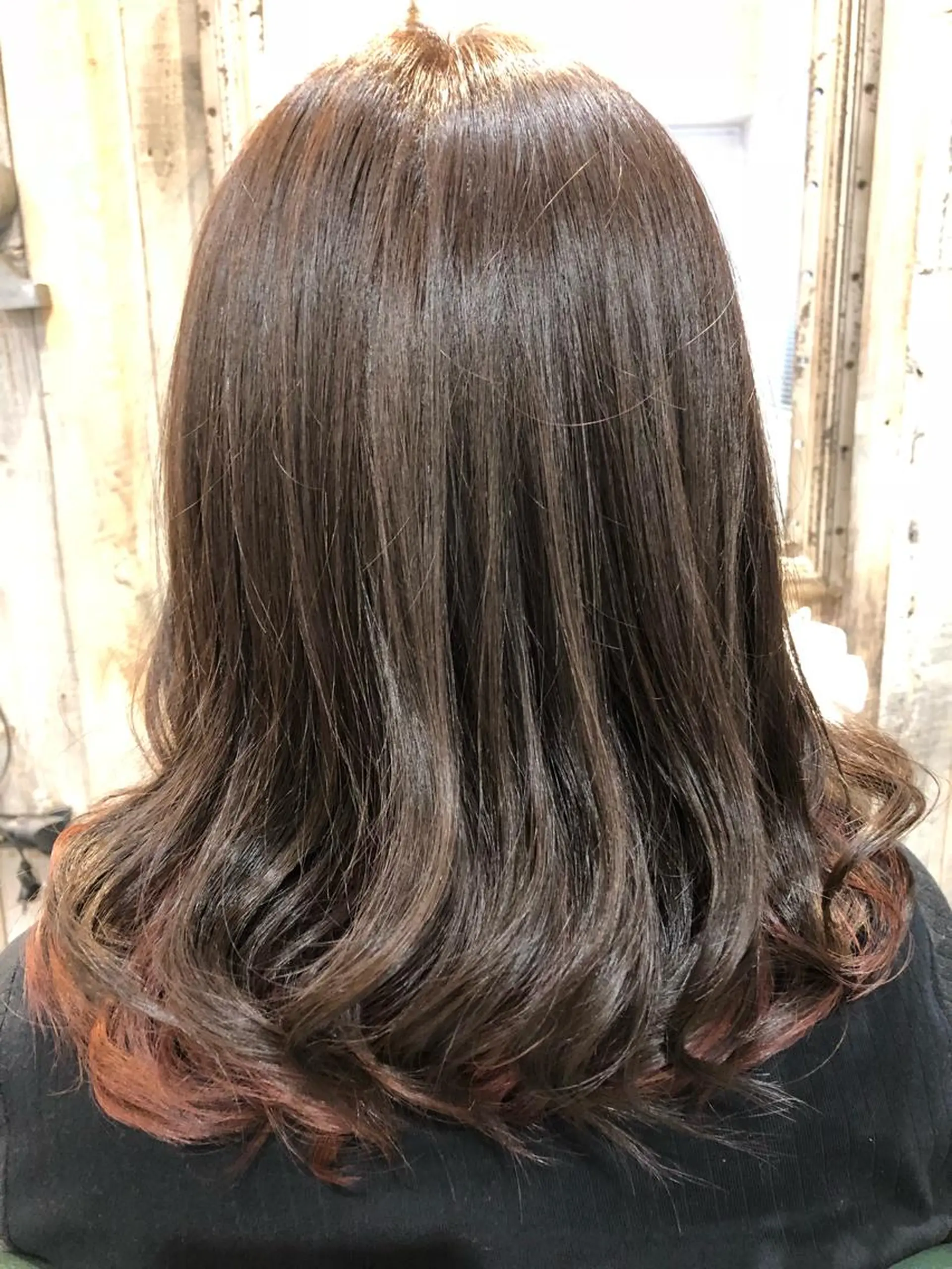 ロング アッシュ 川野 賢のヘアスタイル