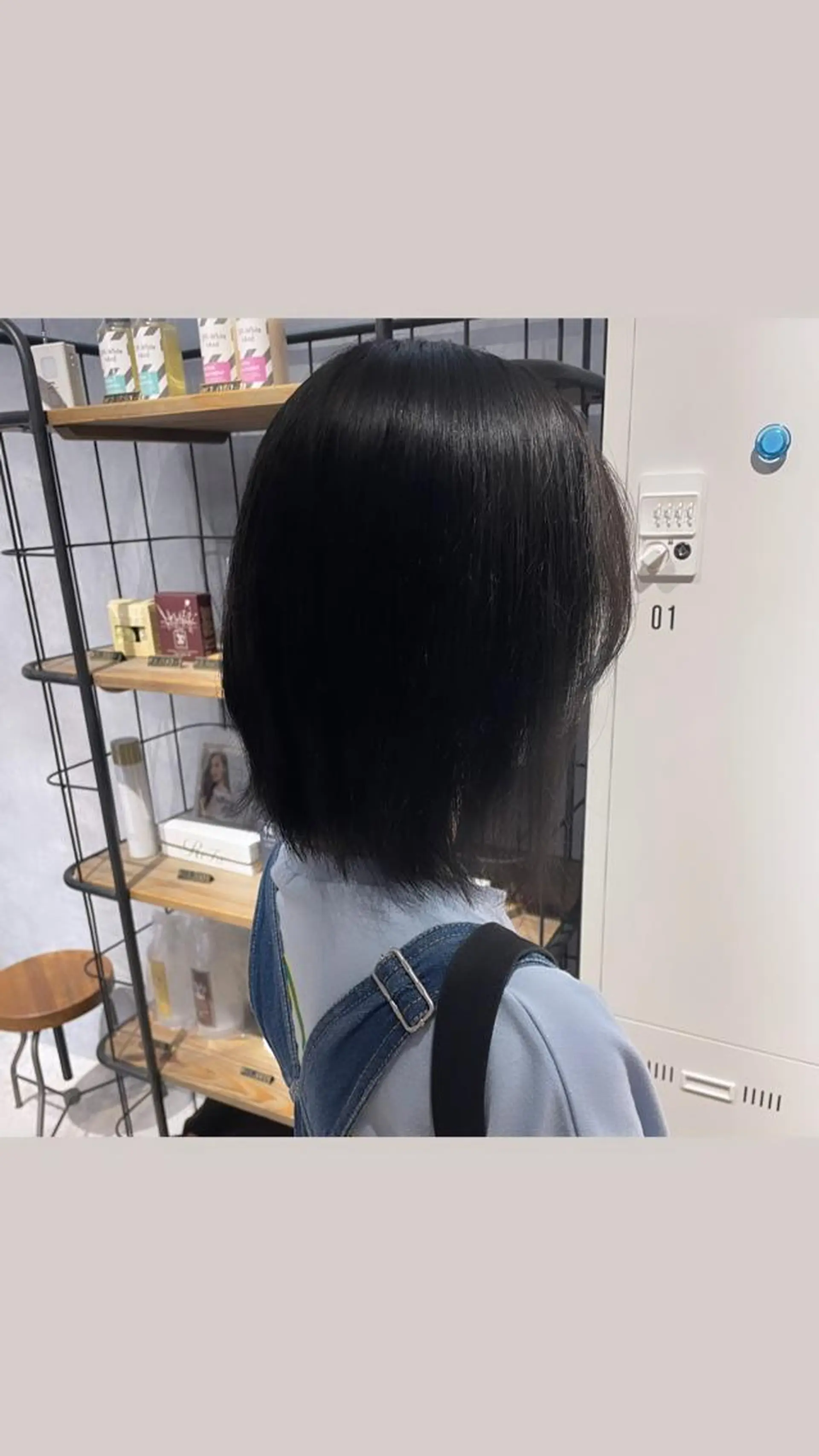 ミディアム 縮毛矯正・髪質改善 特化 出納 直起のヘアスタイル