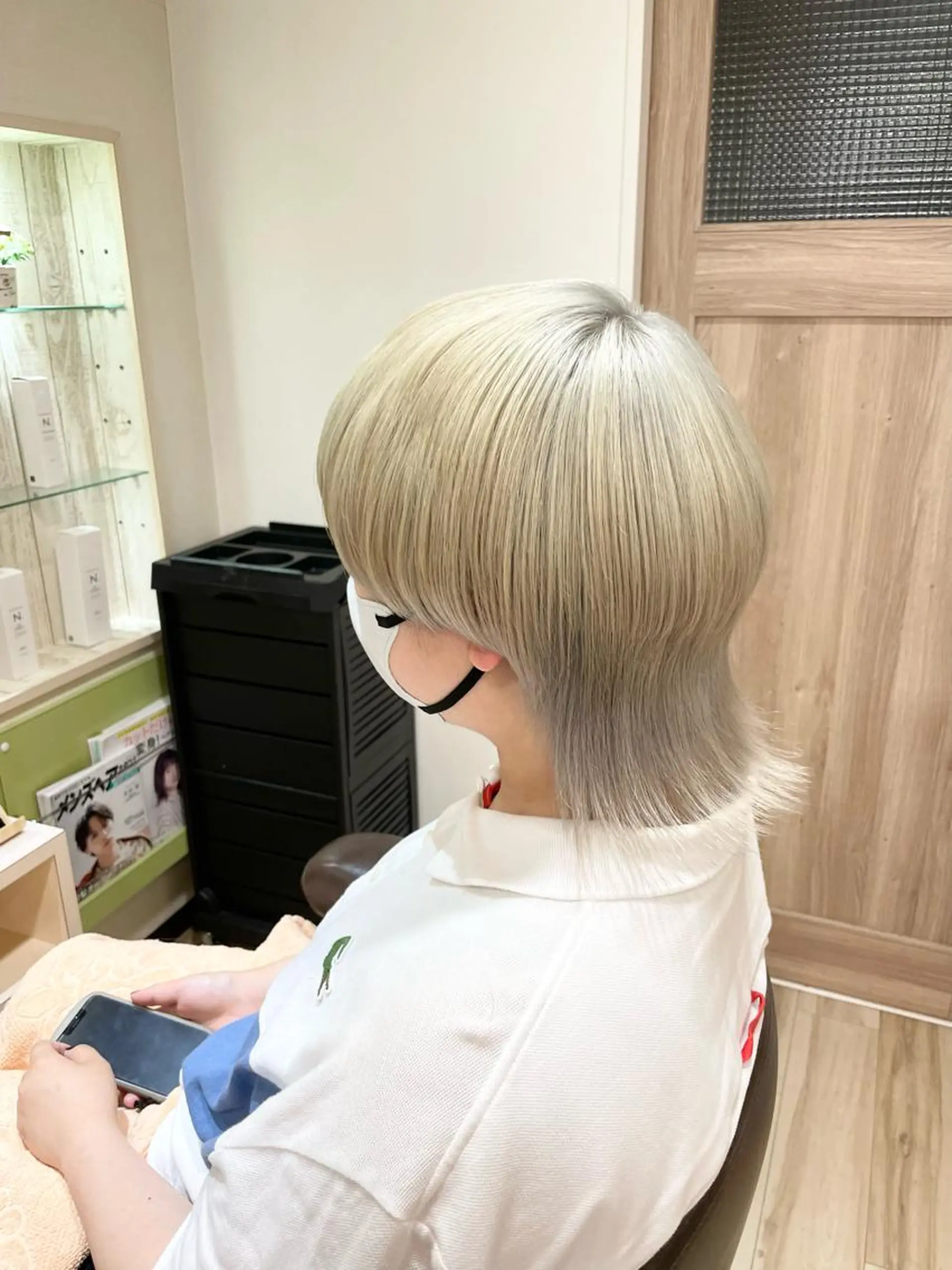 ショート カラー 🌈派手髪ハイトーン 🌈鈴木亮太🌈のヘアスタイル