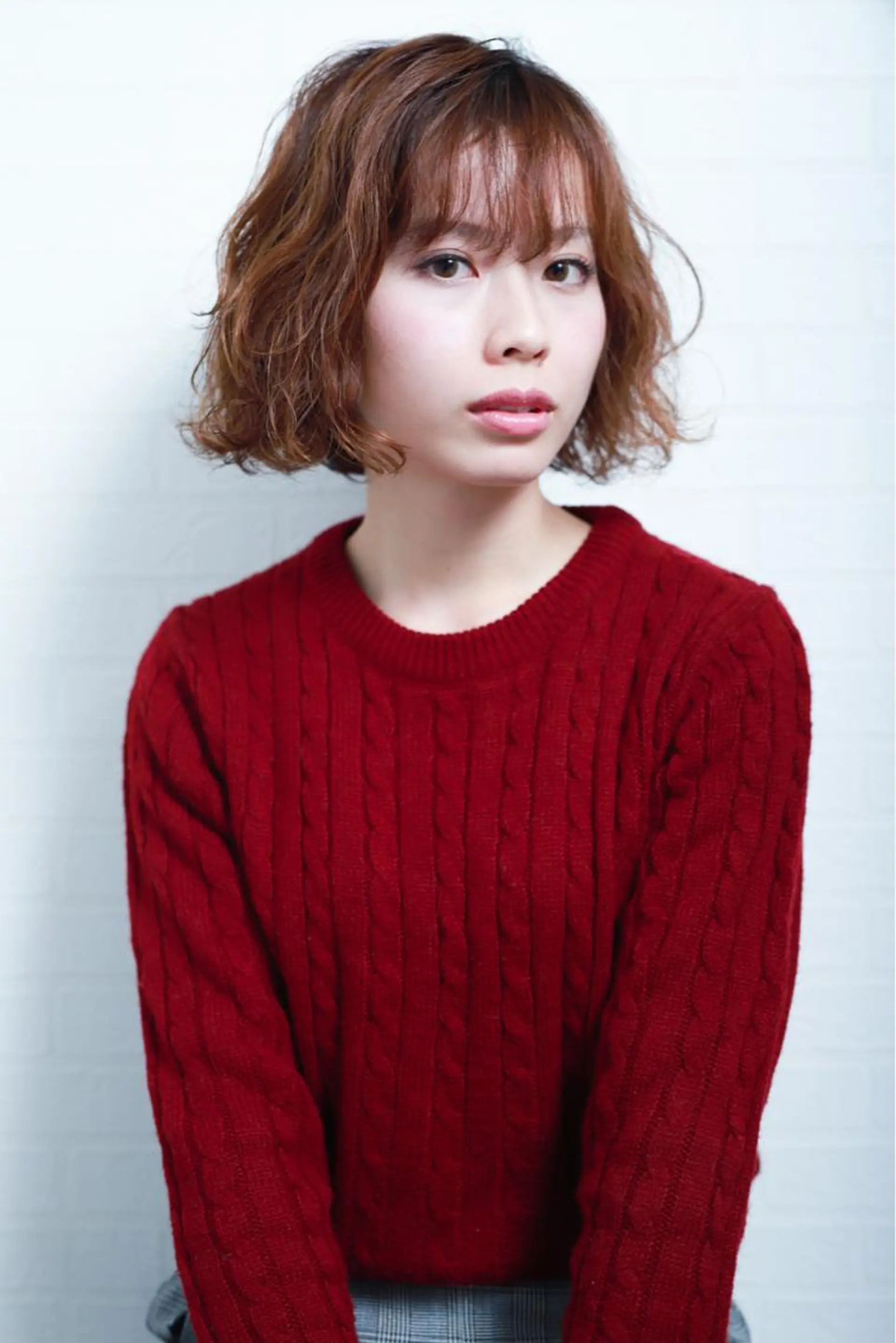 ショート カラー パーマ ヘアアレンジ ネイル マツエク・マツパ アイブロウ Chic シックのヘアスタイル