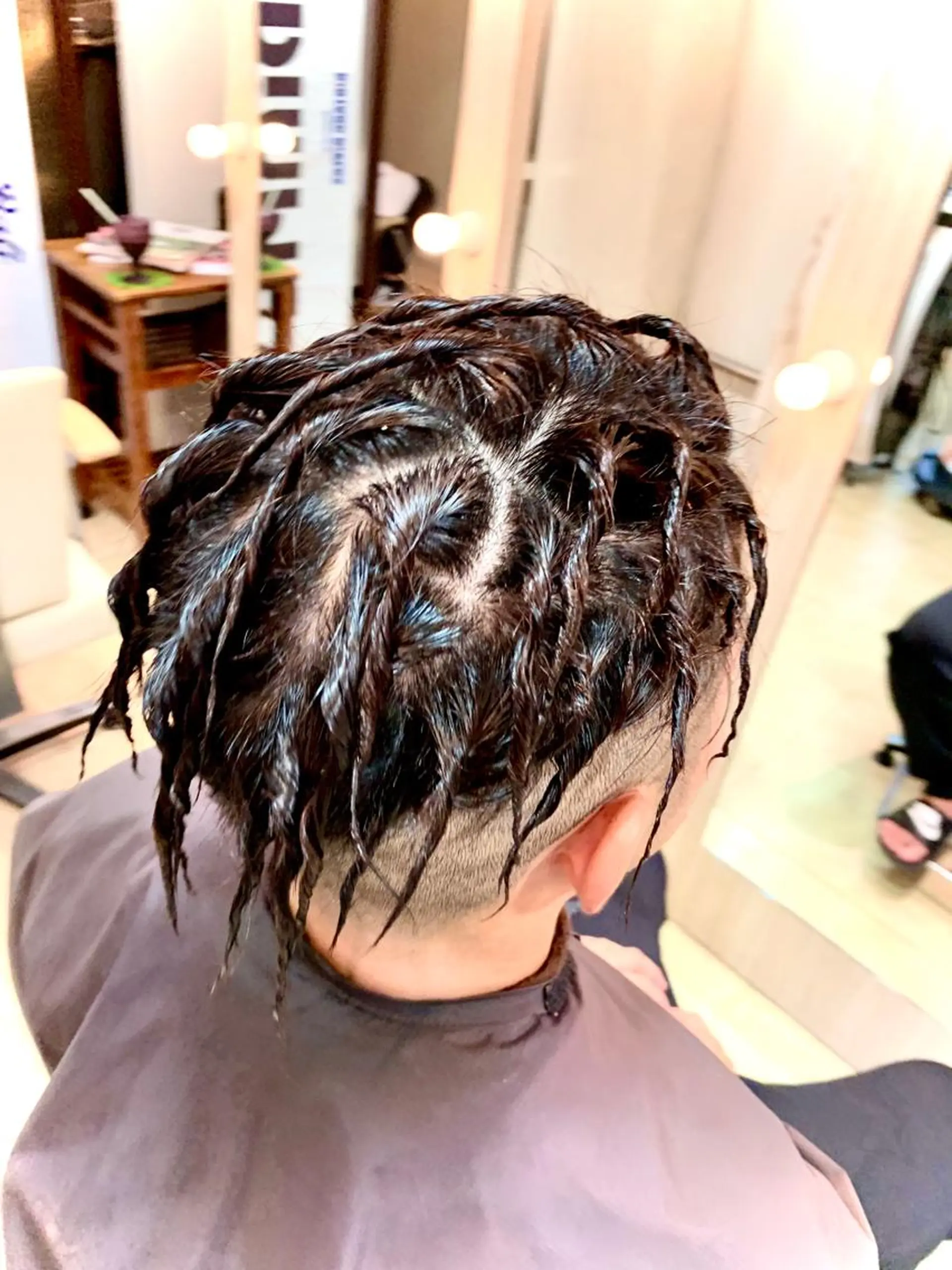 ショート パーマ メンズ メンズパーマ カット ヘアカラー パーマ トリートメント ヘッドスパ nishimura makotoのヘアスタイル