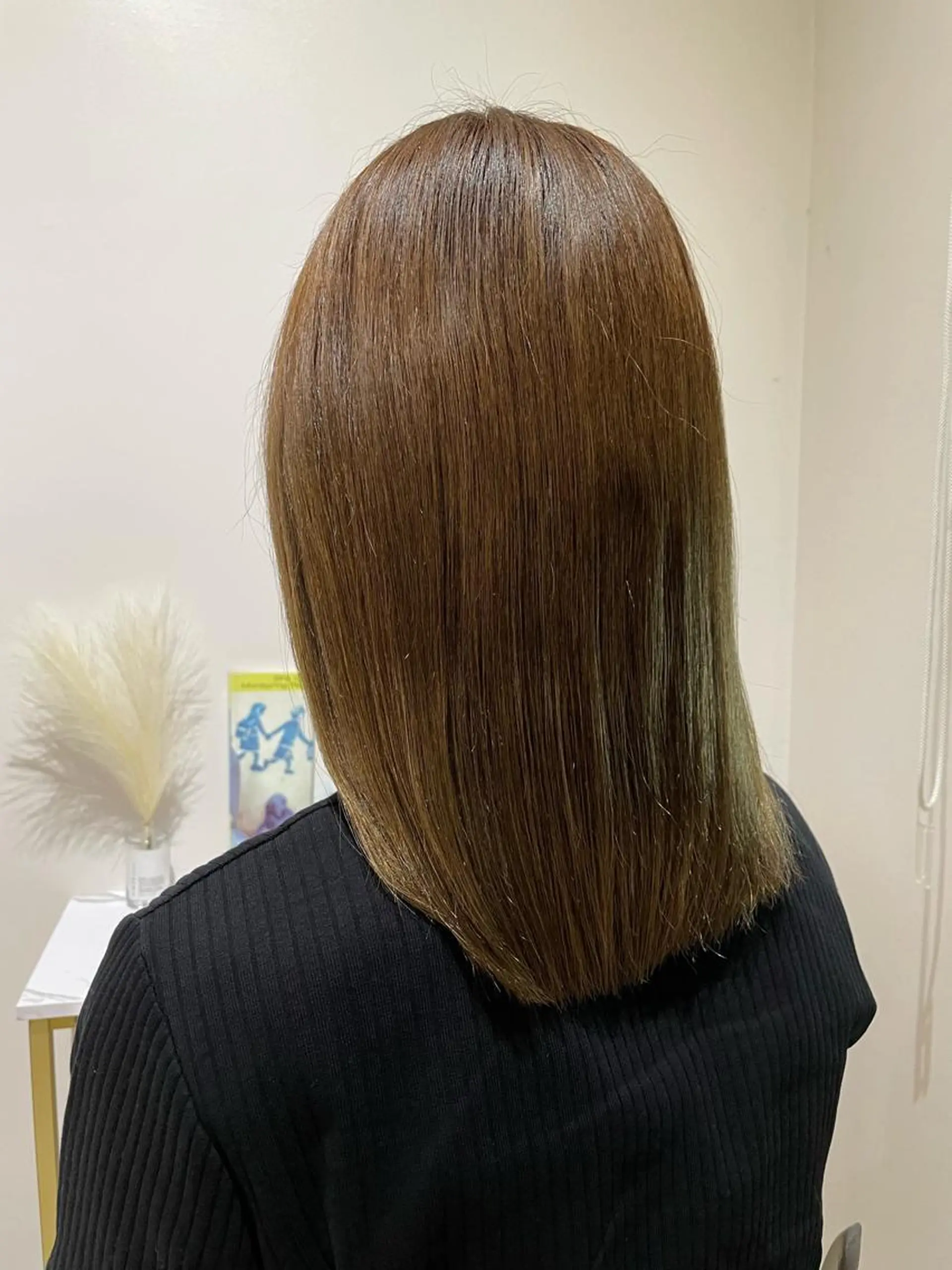 ミディアム カラー ★透明感カラー★ ayaka🌹のヘアスタイル