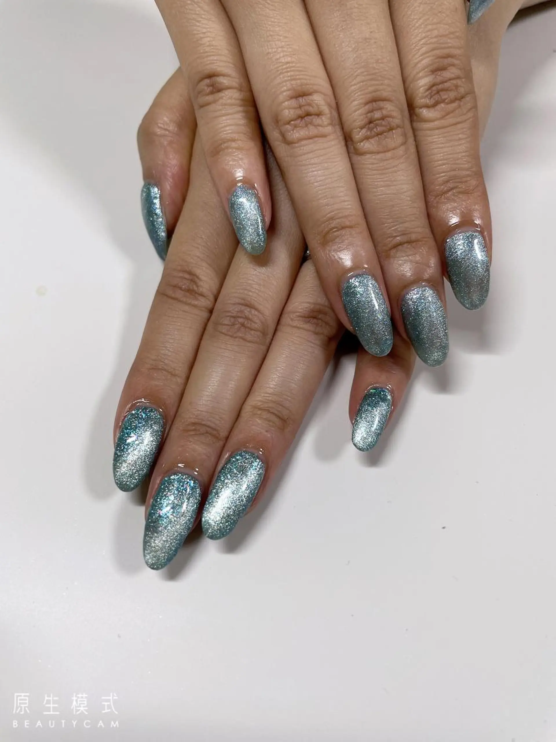 ミディアム ネイル ハンドネイル 《LB》ラブリエ Nail&eyeのマツエク・マツパデザイン