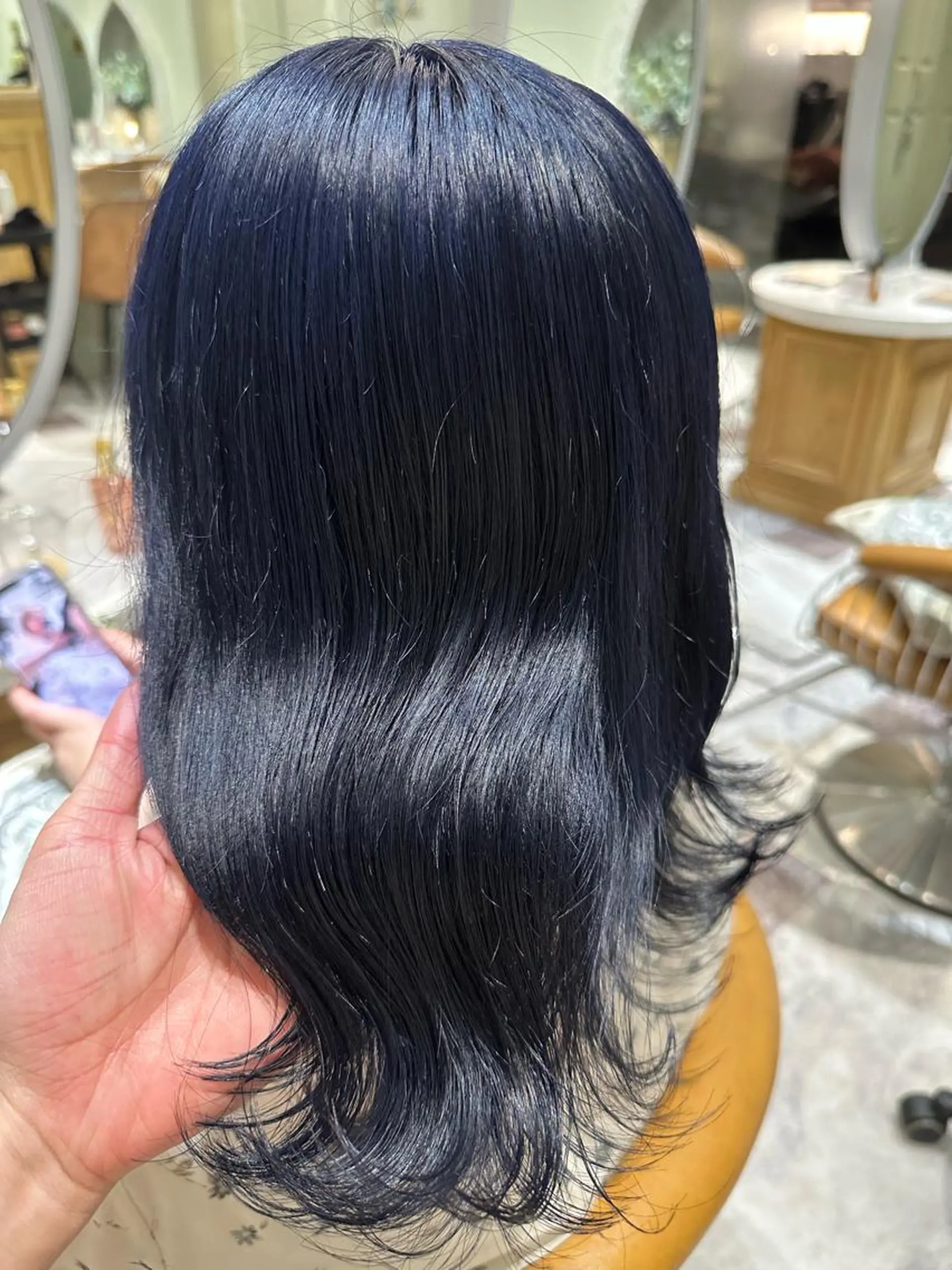 カラー ブリーチ ダブルカラー イヤリングカラー ハイライトカラー インナーカラー 渡辺 麻衣のヘアスタイル