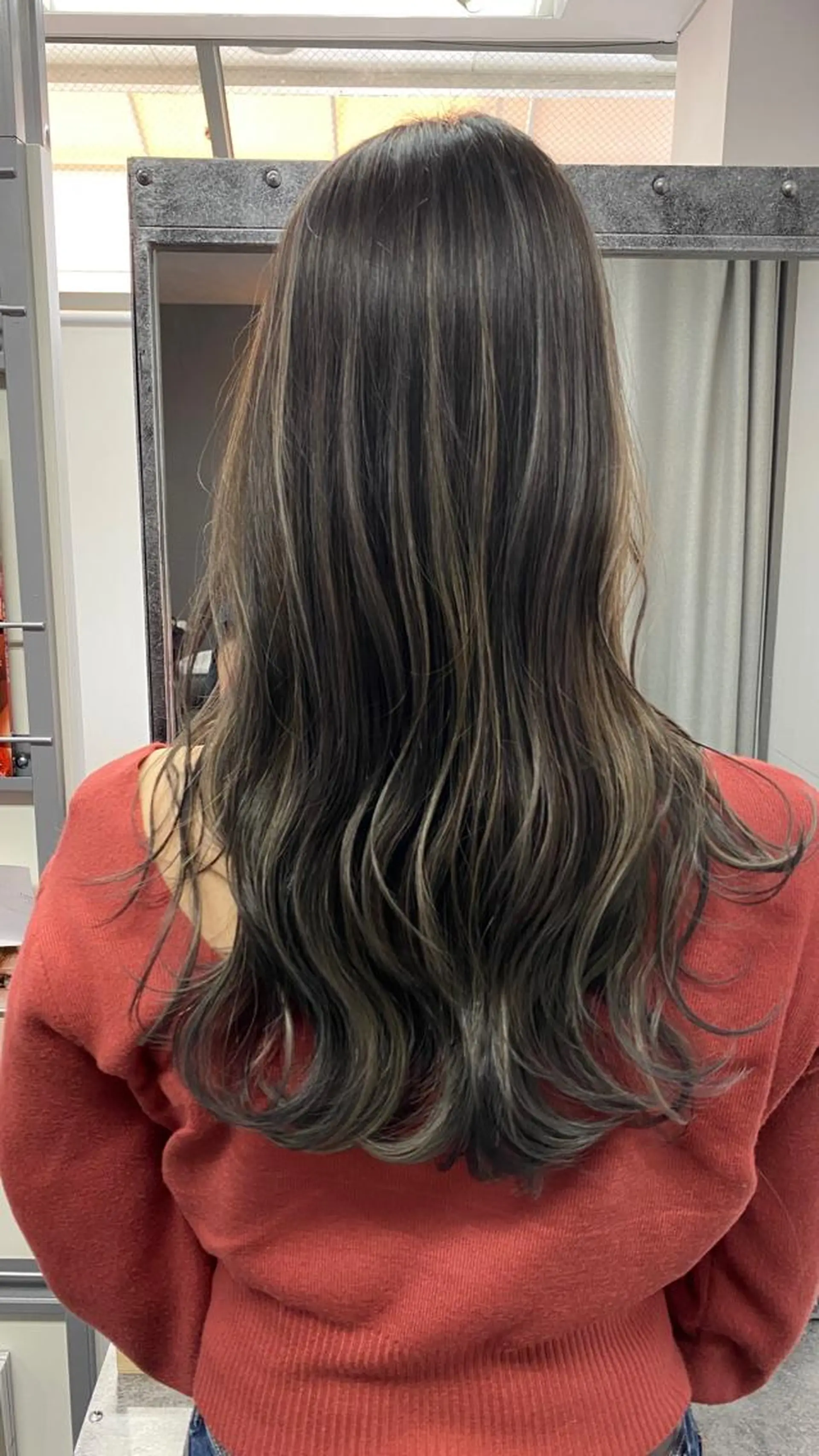 ロング 平田 広大のヘアスタイル