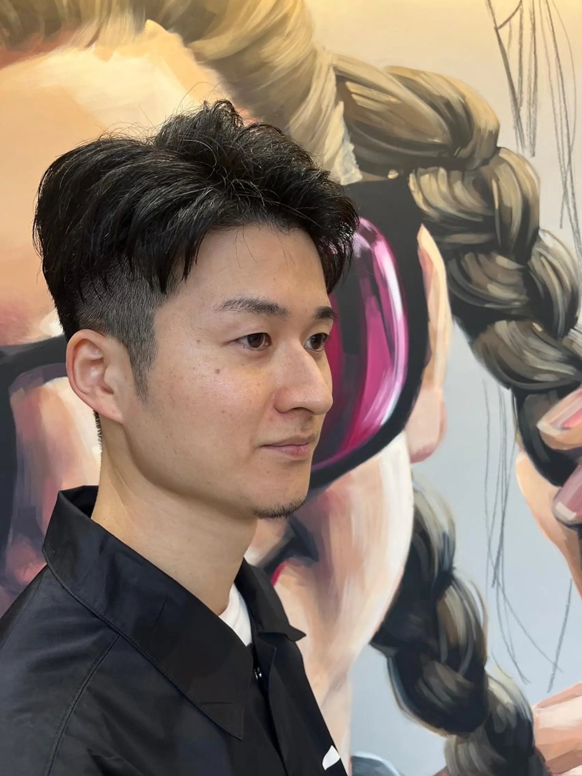 ミディアム カラー パーマ ヘアアレンジ メンズ キッズ ネイル マツエク・マツパ アイブロウ メンズブリーチ メンズハイライト メンズインナーカラー メンズ韓国風 ブリーチ 久木原 ゆりのヘアスタイル