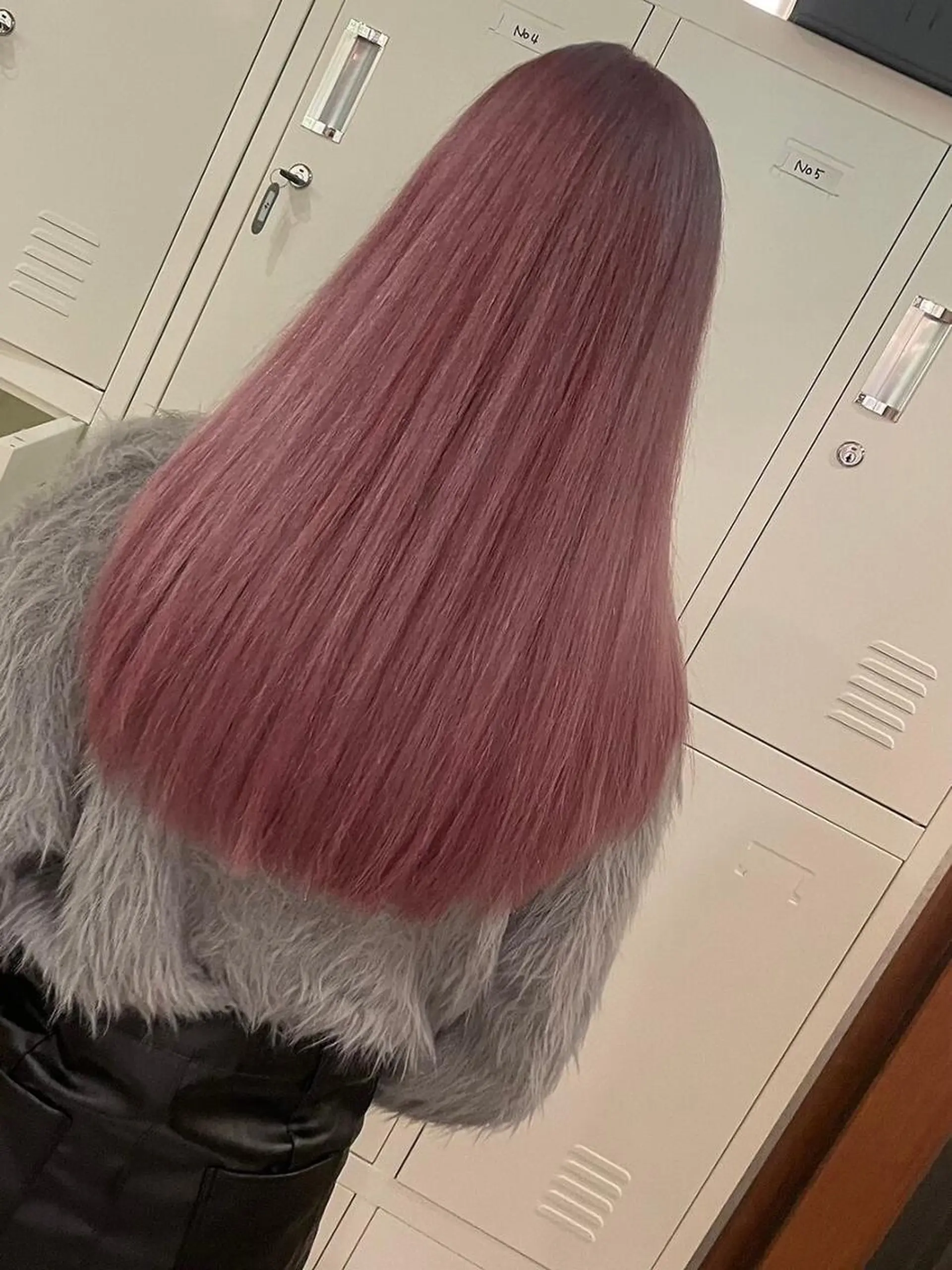 ロング ハイライト 髪質改善 韓国風ヘア レイヤーカット 小顔カット TIGRE for hairのヘアスタイル