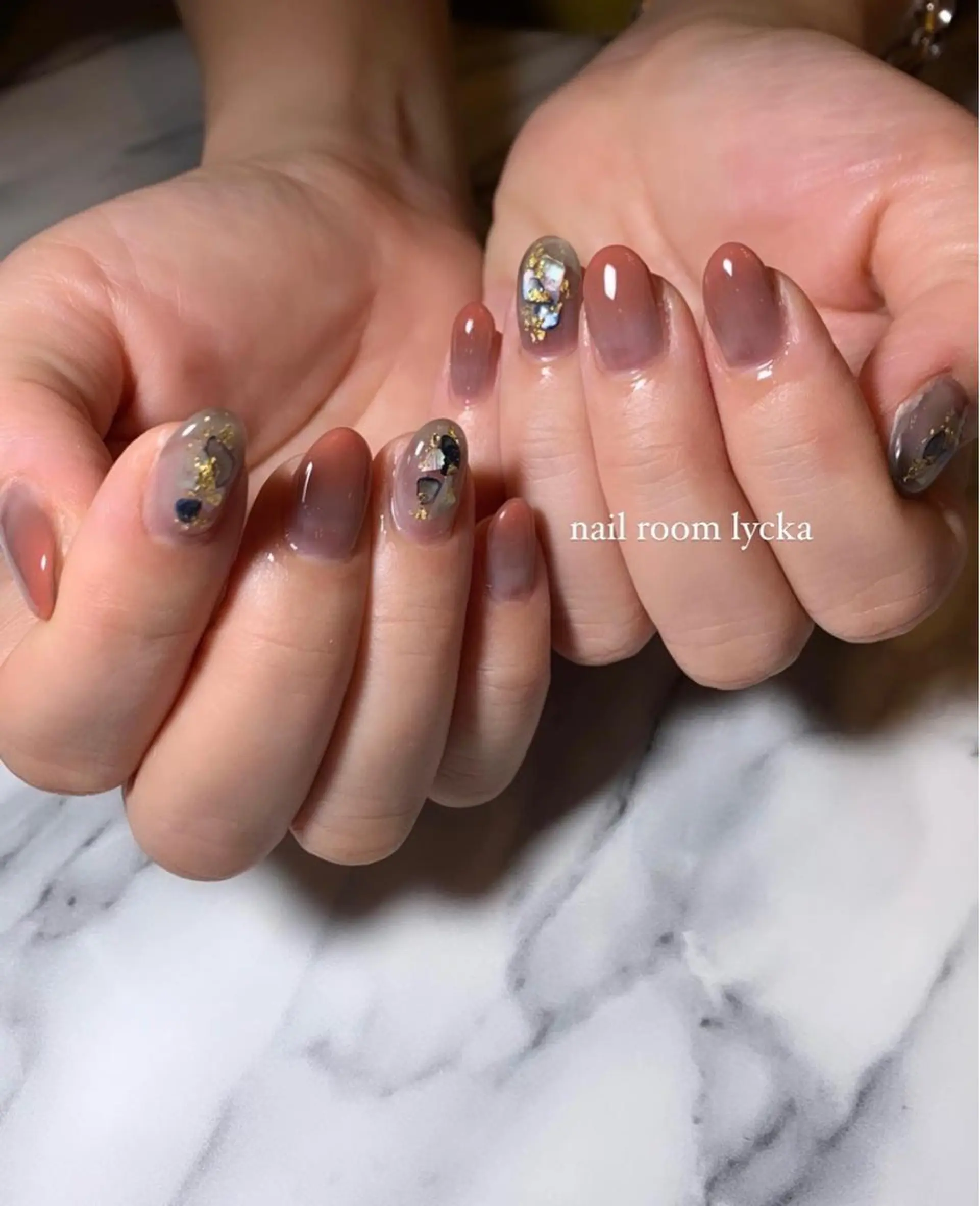 ネイル ﾈｲﾙﾙｰﾑﾘｯｶ 𝐦𝐚𝐲𝐮のネイルデザイン