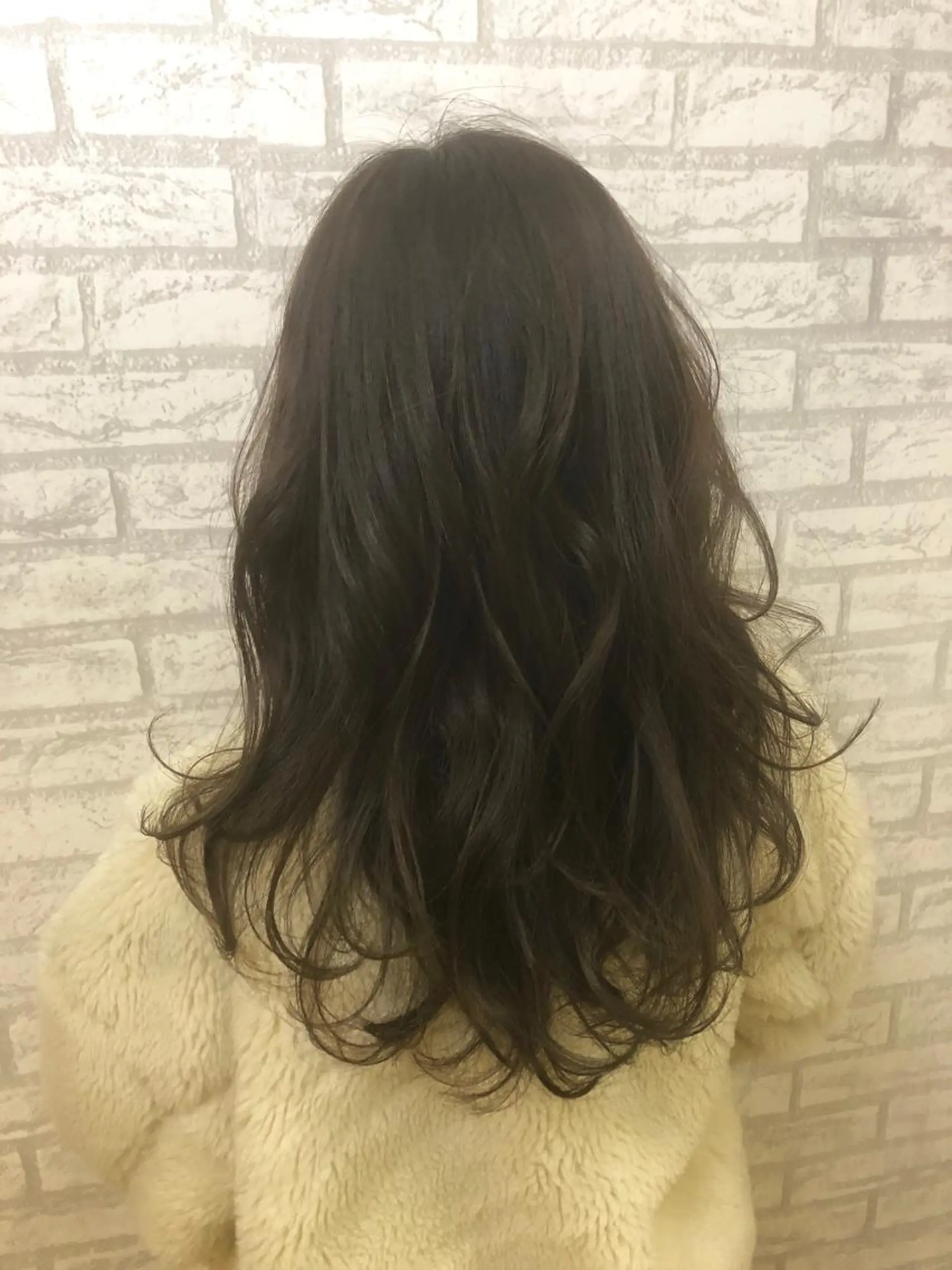 ロング カラー クボキ サヤのヘアスタイル