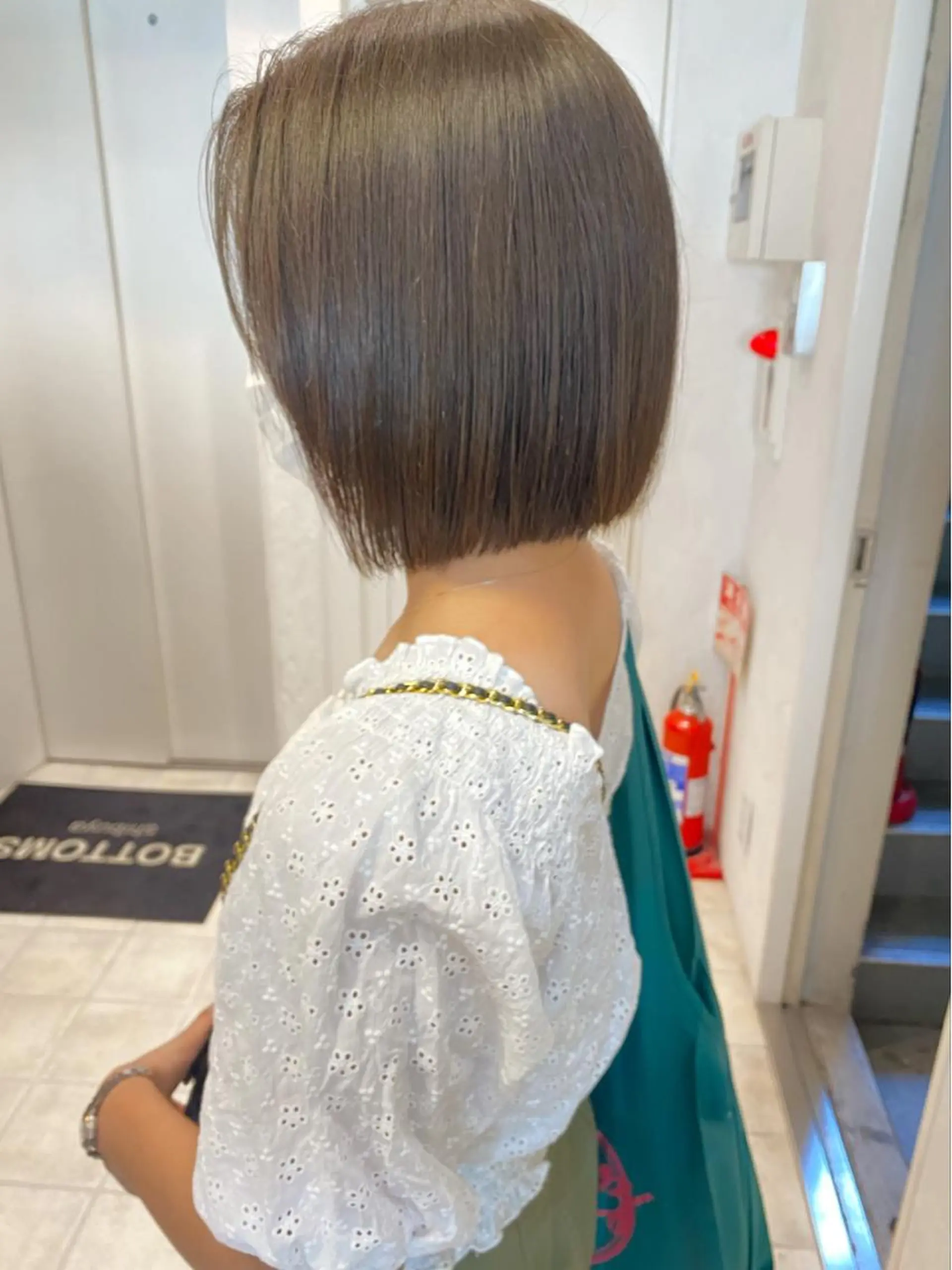 ショート カラー オリーブカラー ボブ 🌟アレンジが似合う カラー🌟Rumiのヘアスタイル