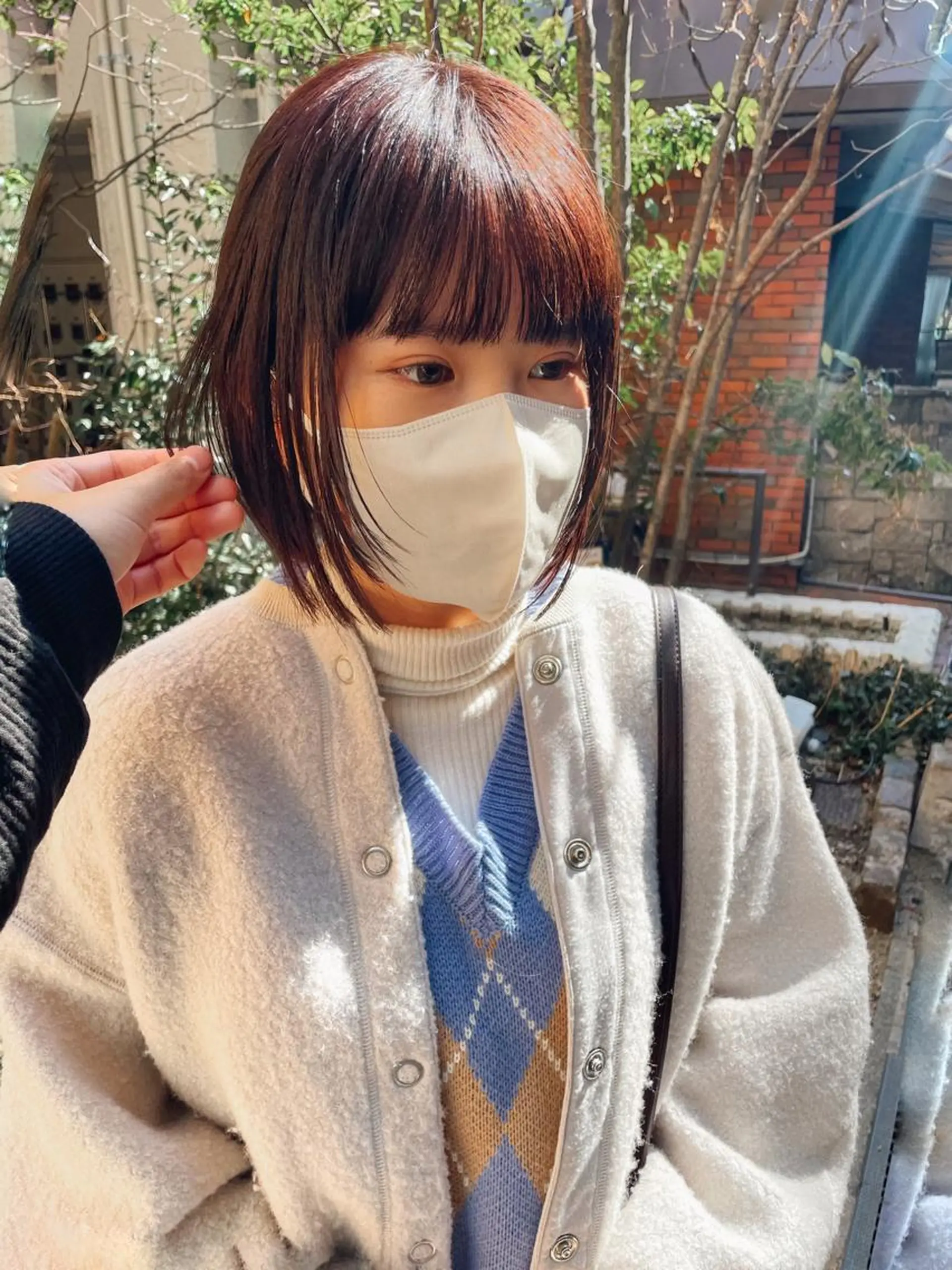 ショート カット ヘアカラー 関 京磨のヘアスタイル