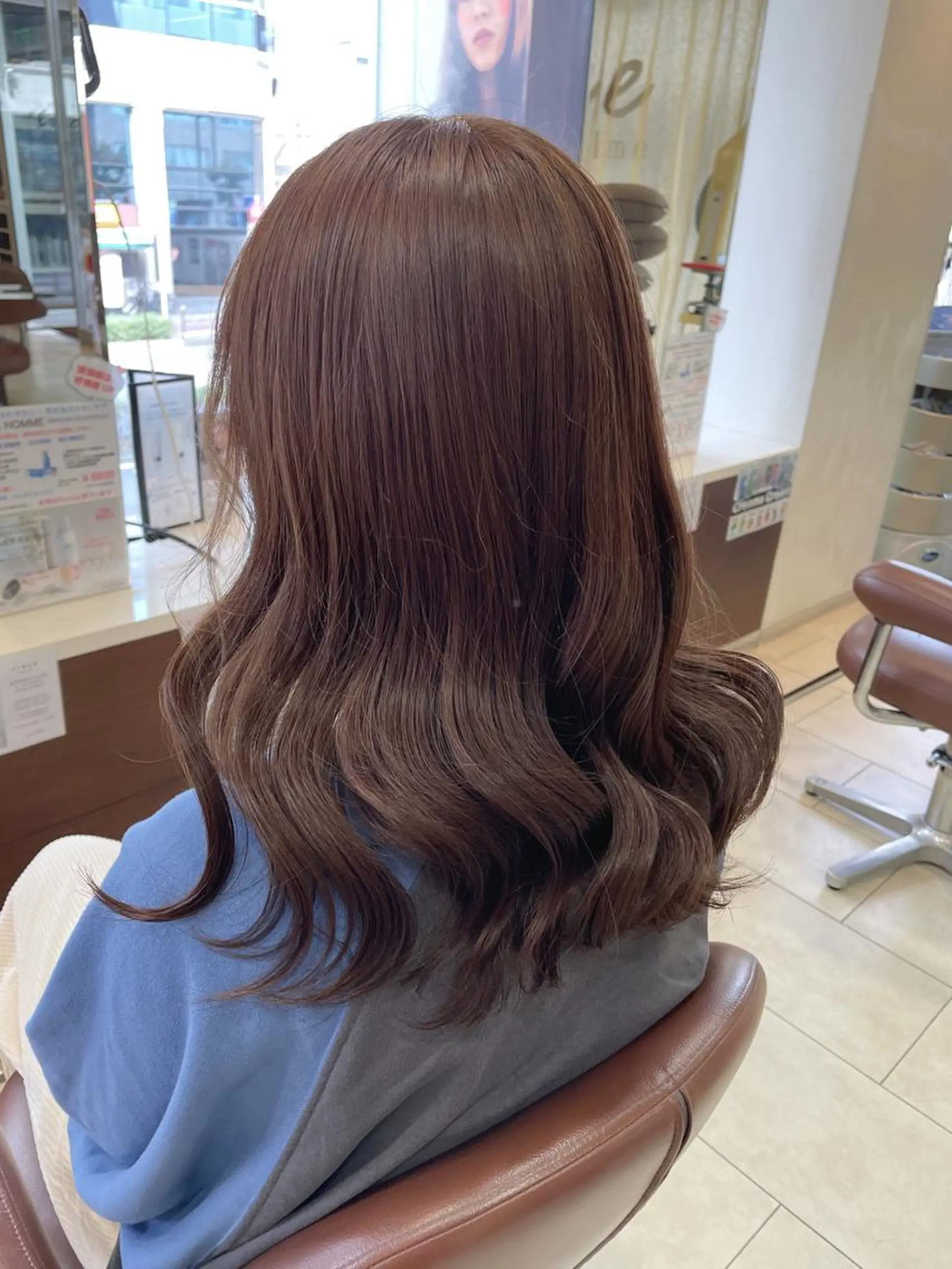 ミディアム トリートメント 天王寺ハイトーン rinkaのヘアスタイル