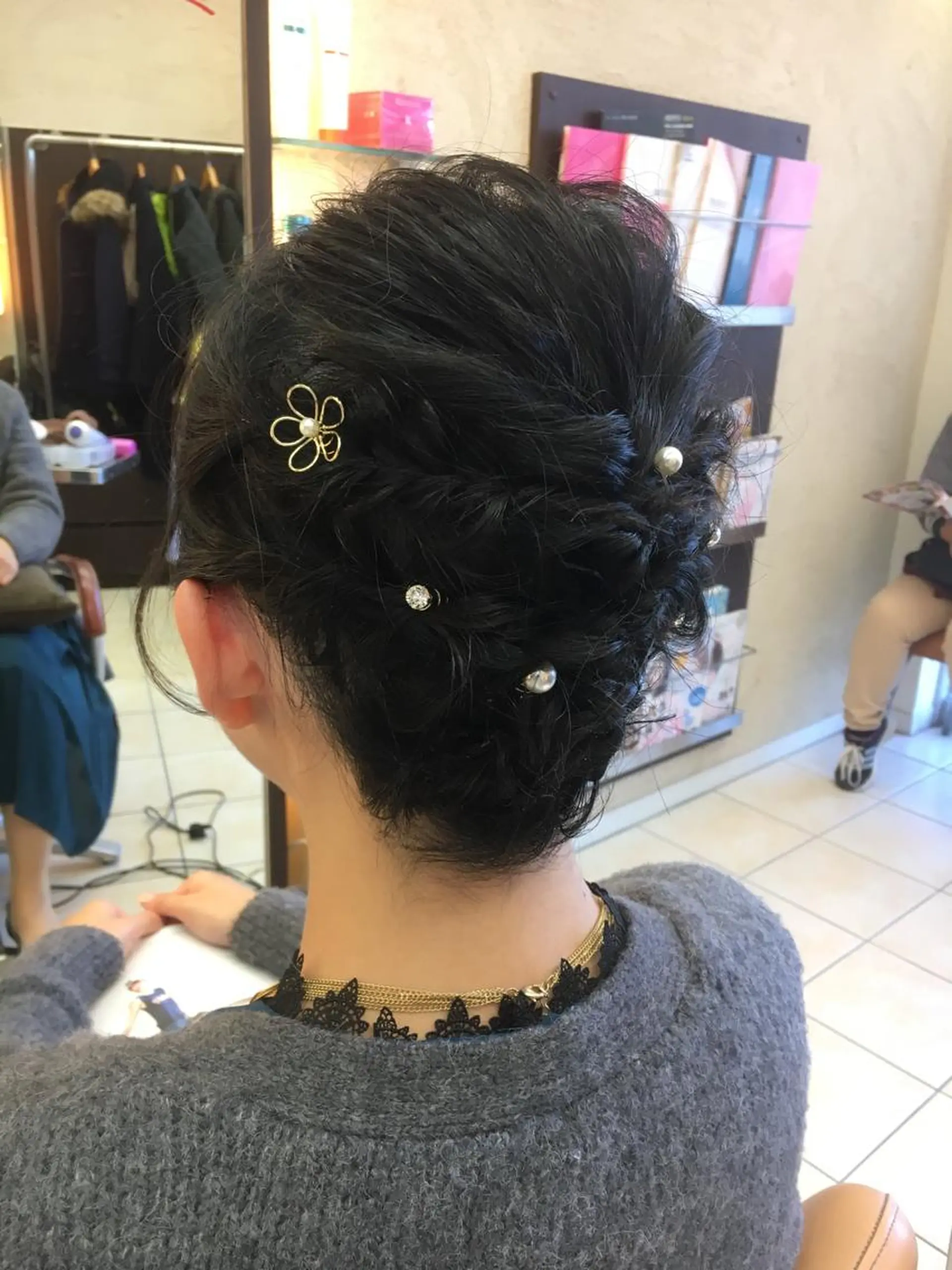 ミディアム ヘアアレンジ Minami .のヘアスタイル