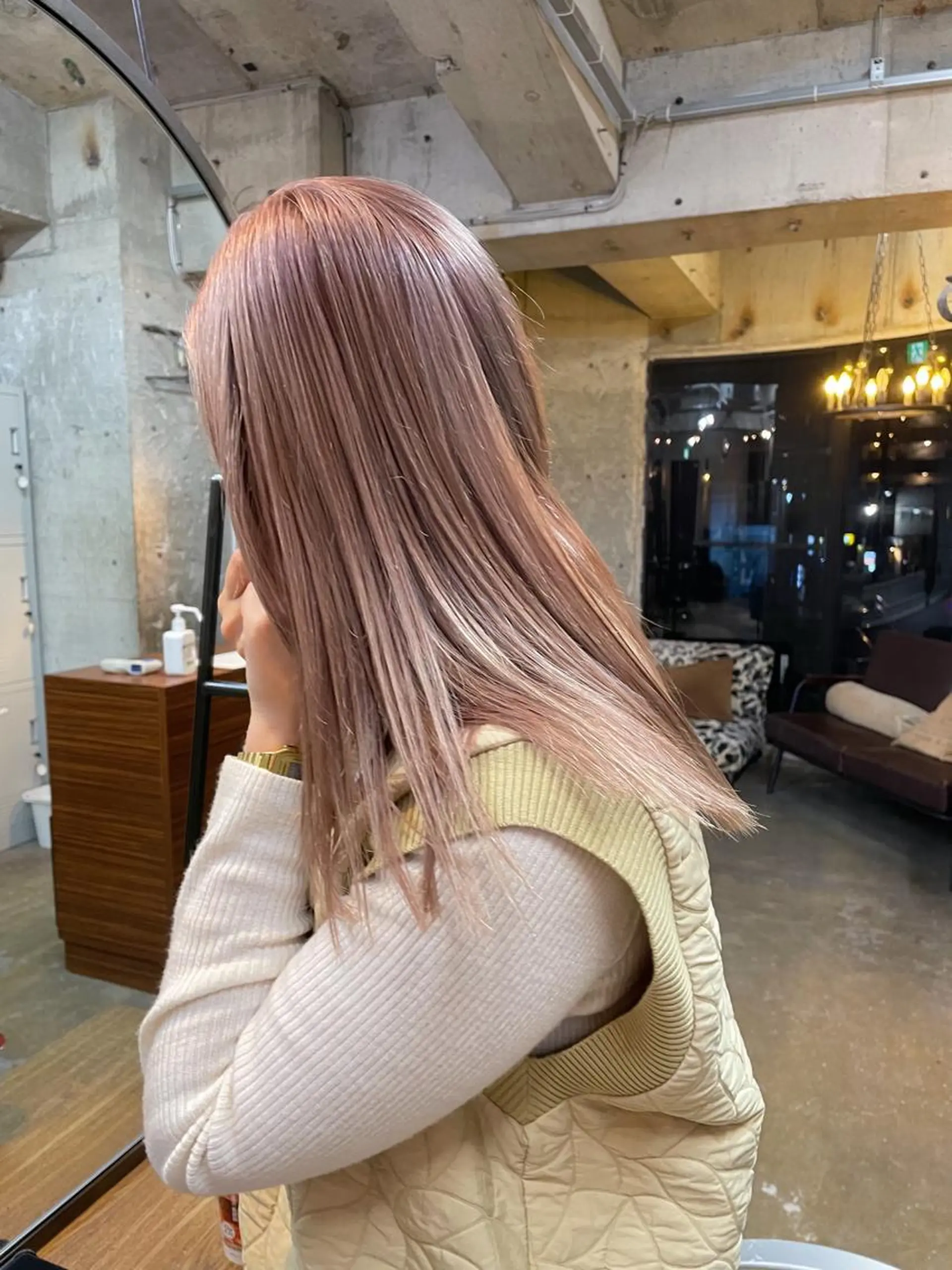 ミディアム カラー ralme/sol 髙橋一哉のヘアスタイル