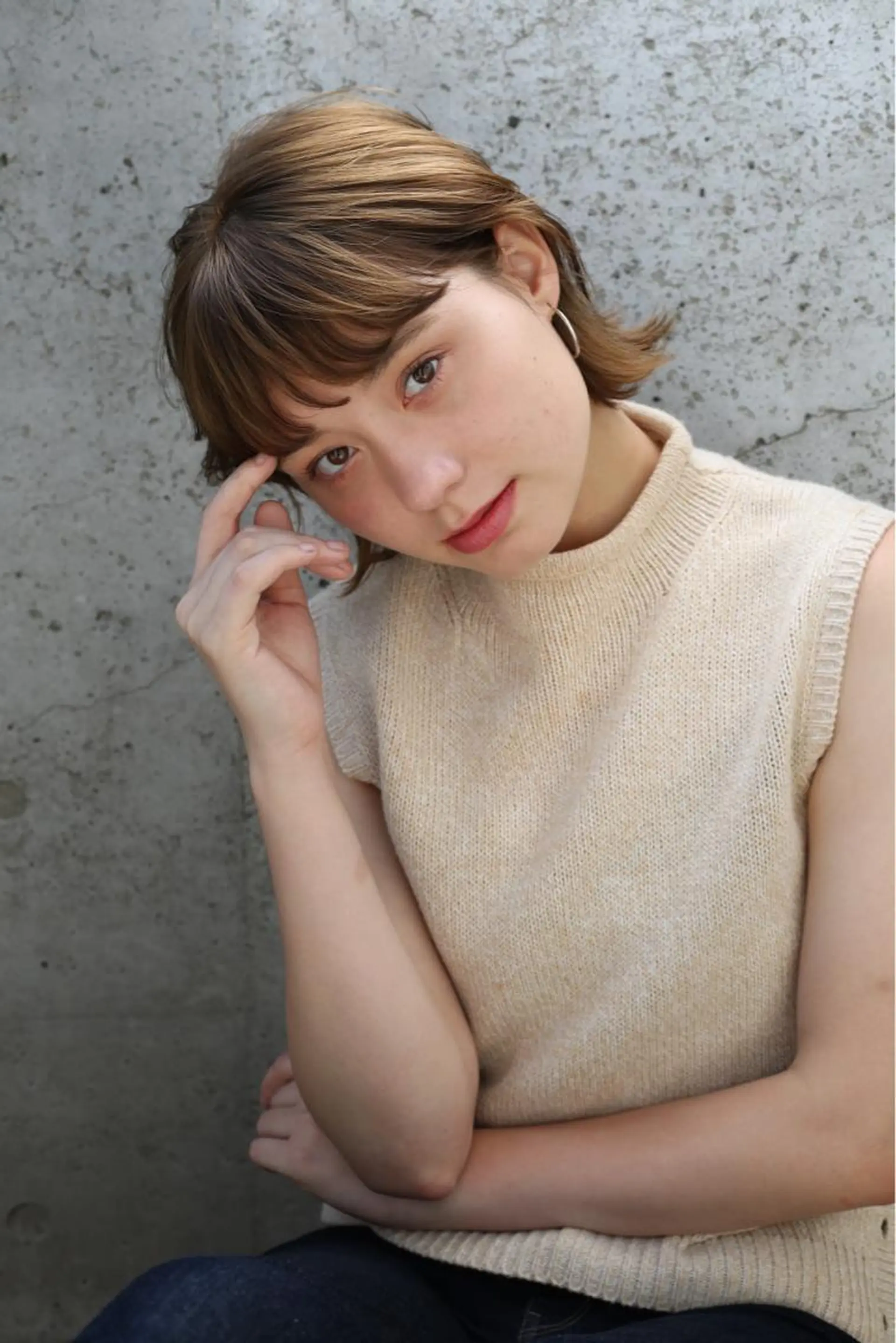 ミディアム カット トリートメント conne&riri所属・MAYU 💚森下のヘアスタイル