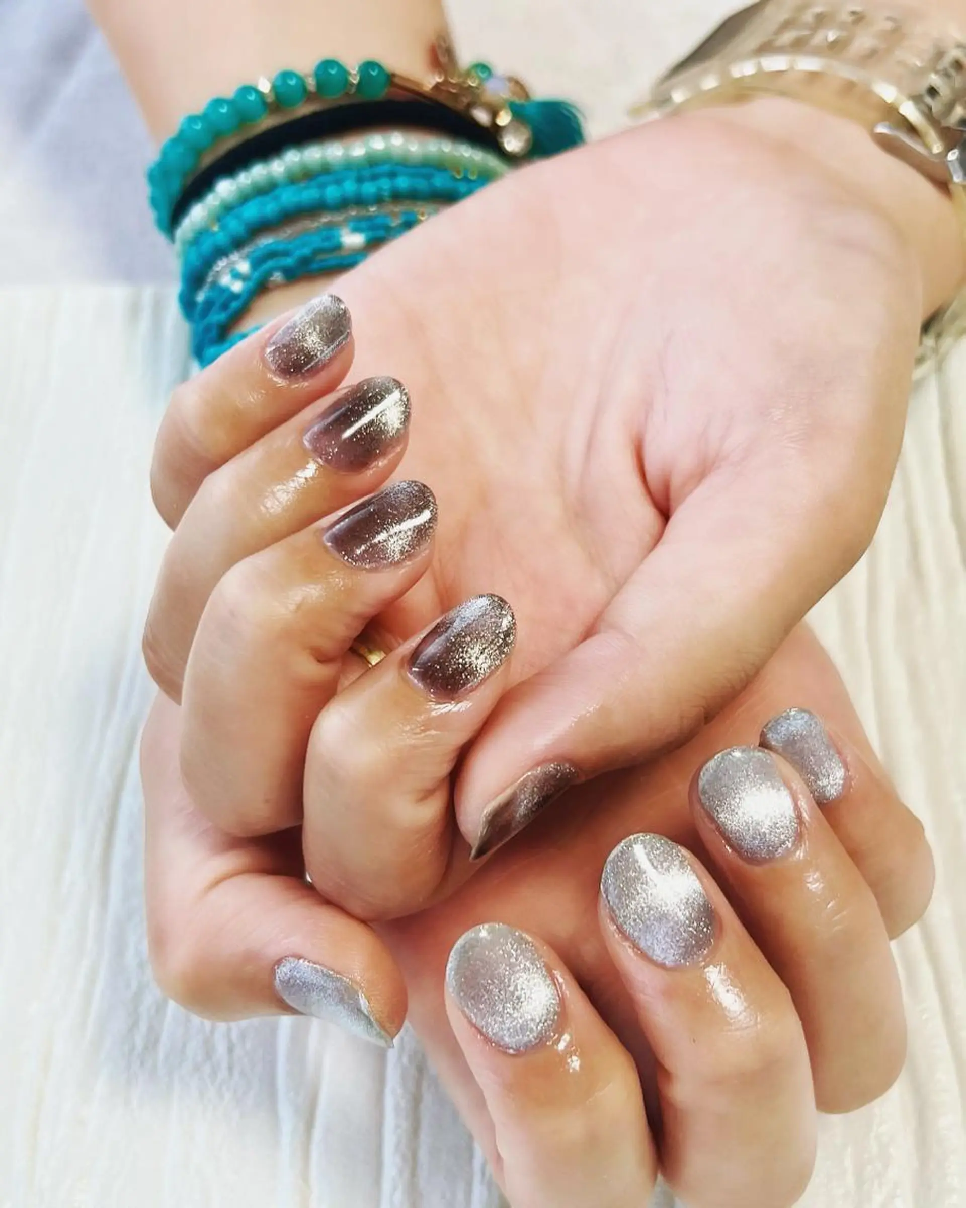 カラー ネイル マグネットネイル nail salon Defiのネイルデザイン