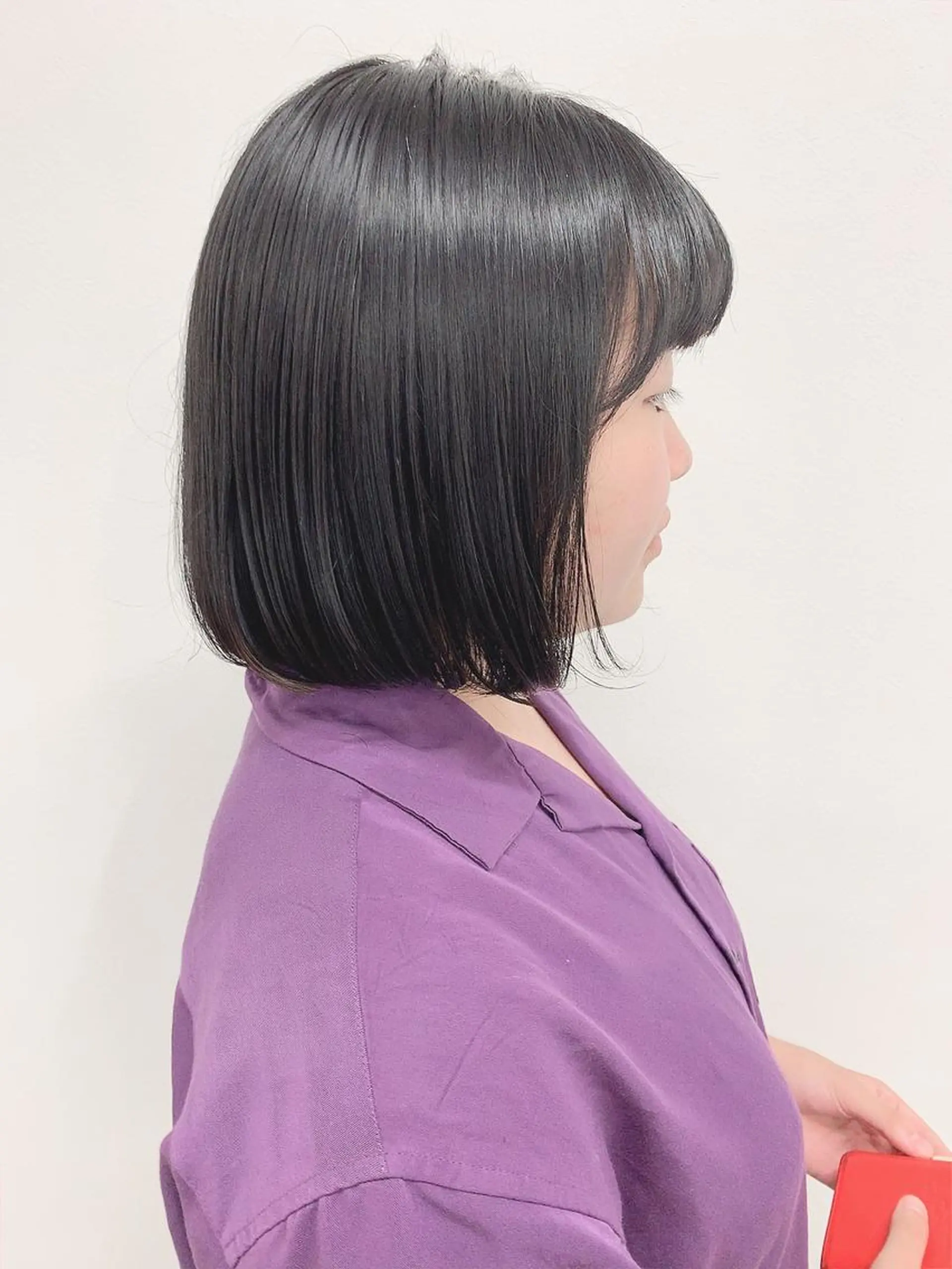 ショート カット 肌に馴染む暗髪 梅田・増田のヘアスタイル