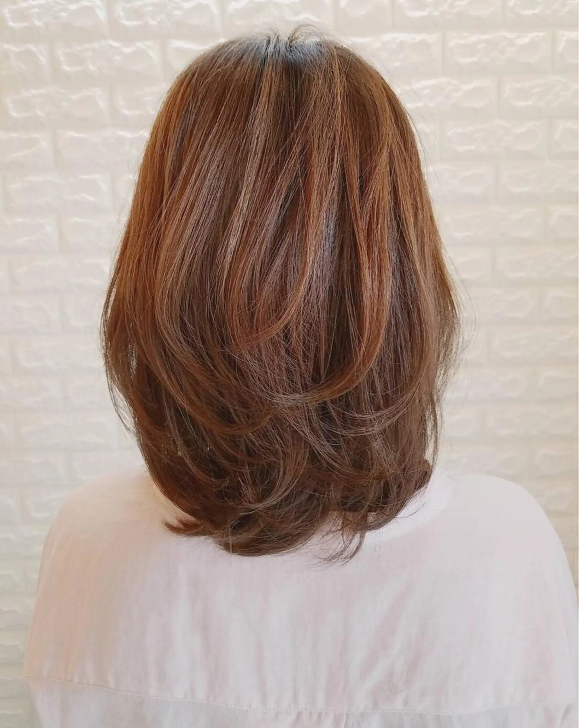 ミディアム ぐらんぐりーん所属・ぐらんぐりーん 藤中のヘアスタイル