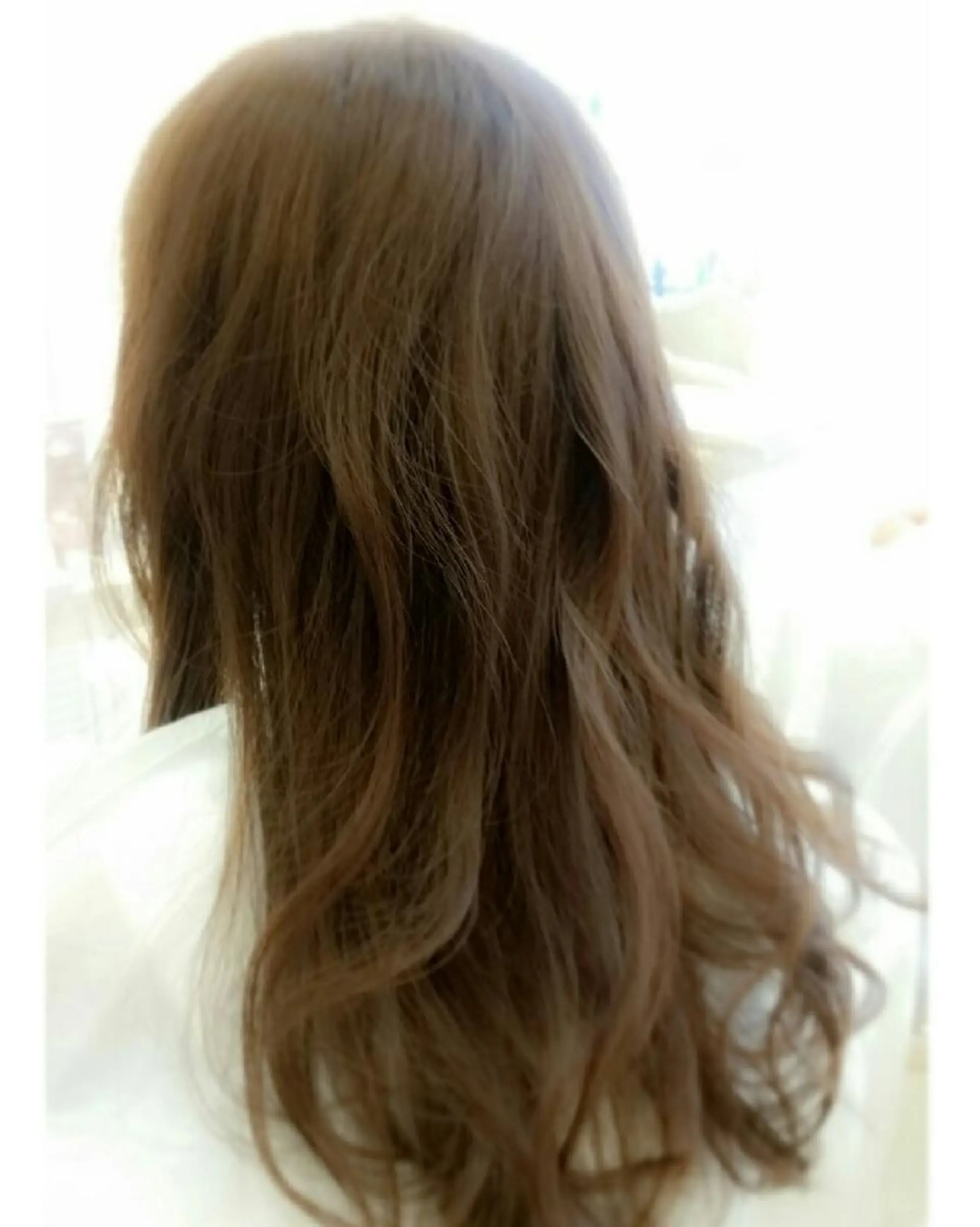 ロング 須賀 一美のヘアスタイル