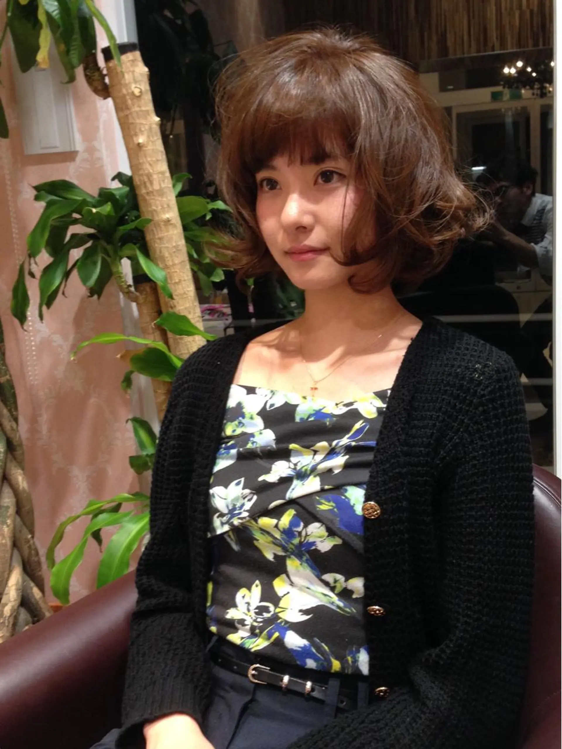 ショート パーマ graxi'    グラシー所属・ブリーチ/ハイトーン SERINAのヘアスタイル