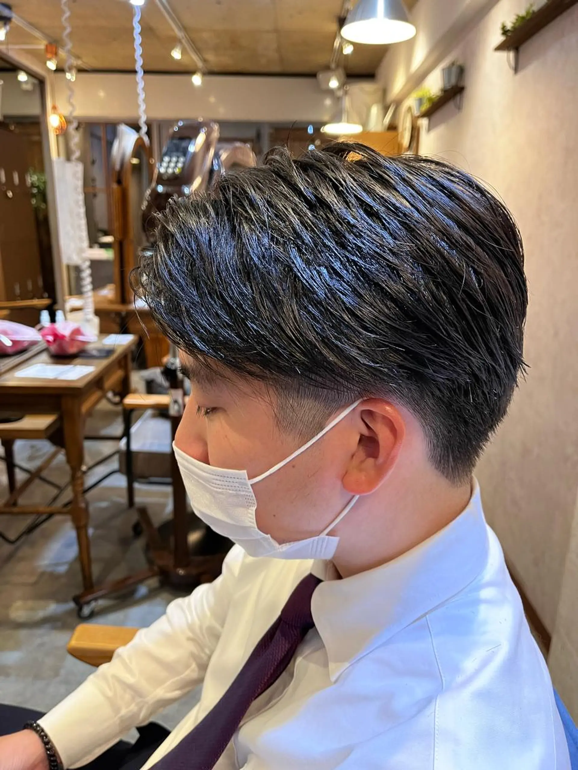 ショート メンズ 佐藤槙哉 サトウシンヤのヘアスタイル