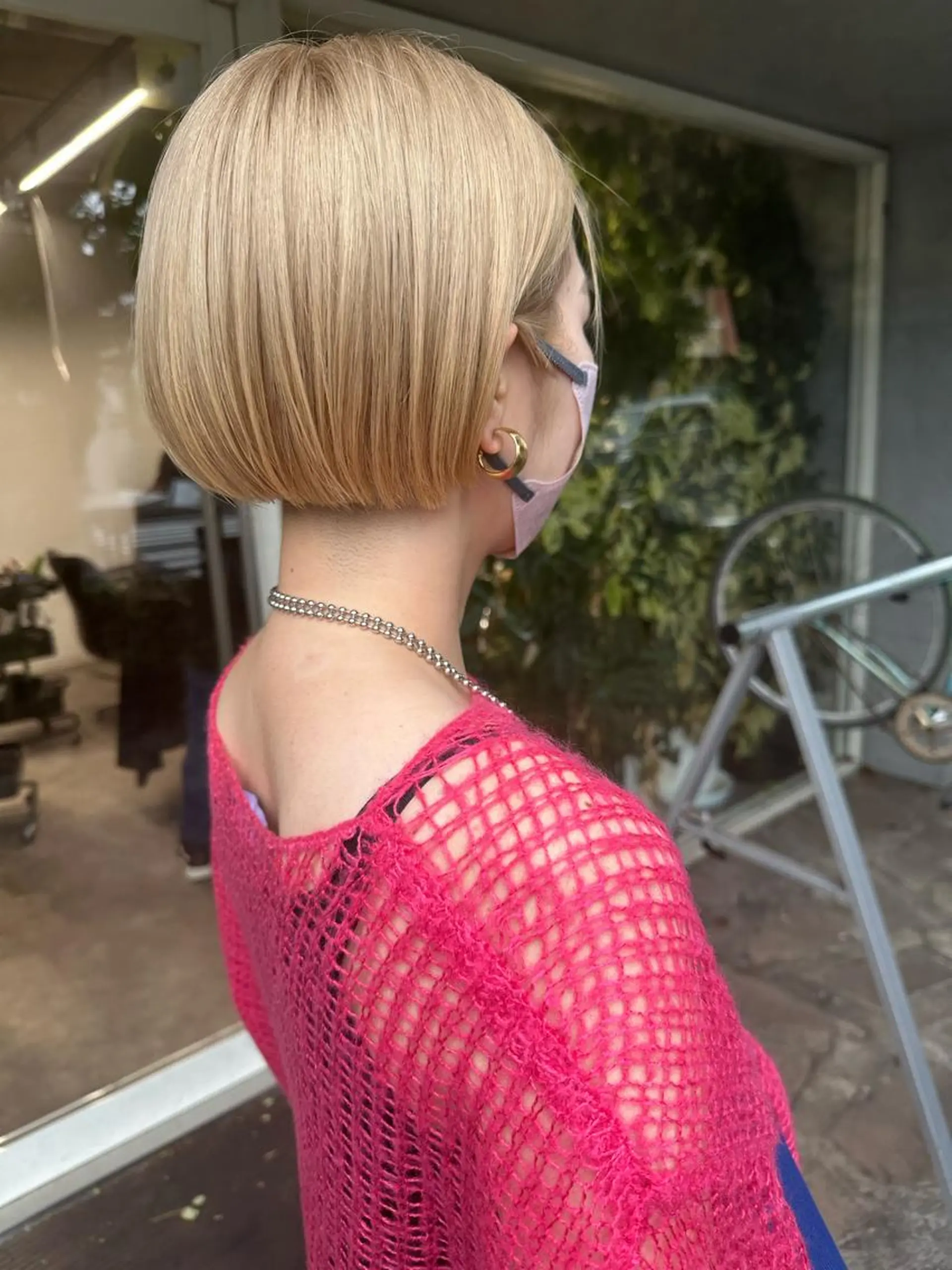 ショート カラー ショート・ウルフ✂︎ 安住有咲子のヘアスタイル