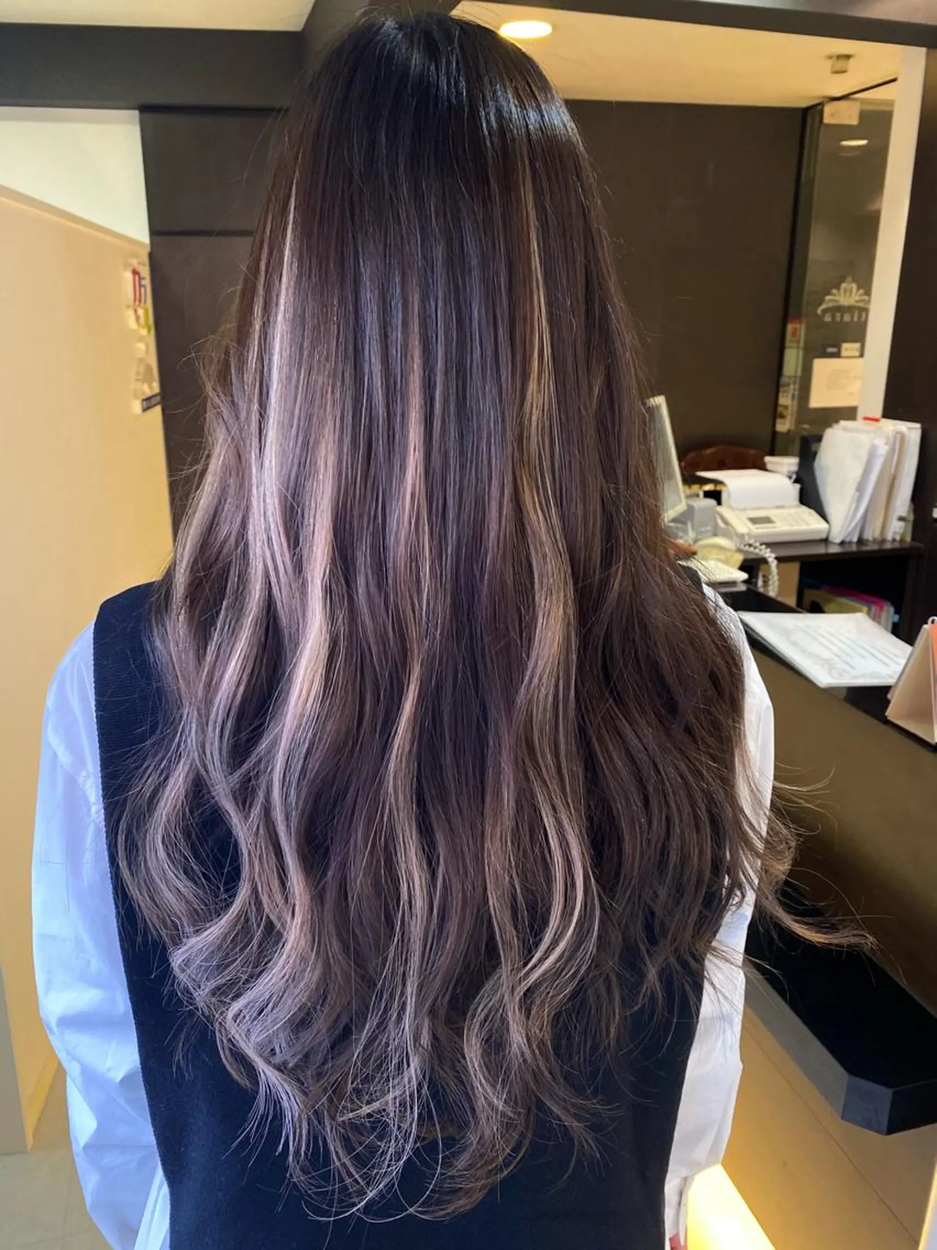 ロング Caracore なんば店所属・Caracore なんば店のヘアスタイル