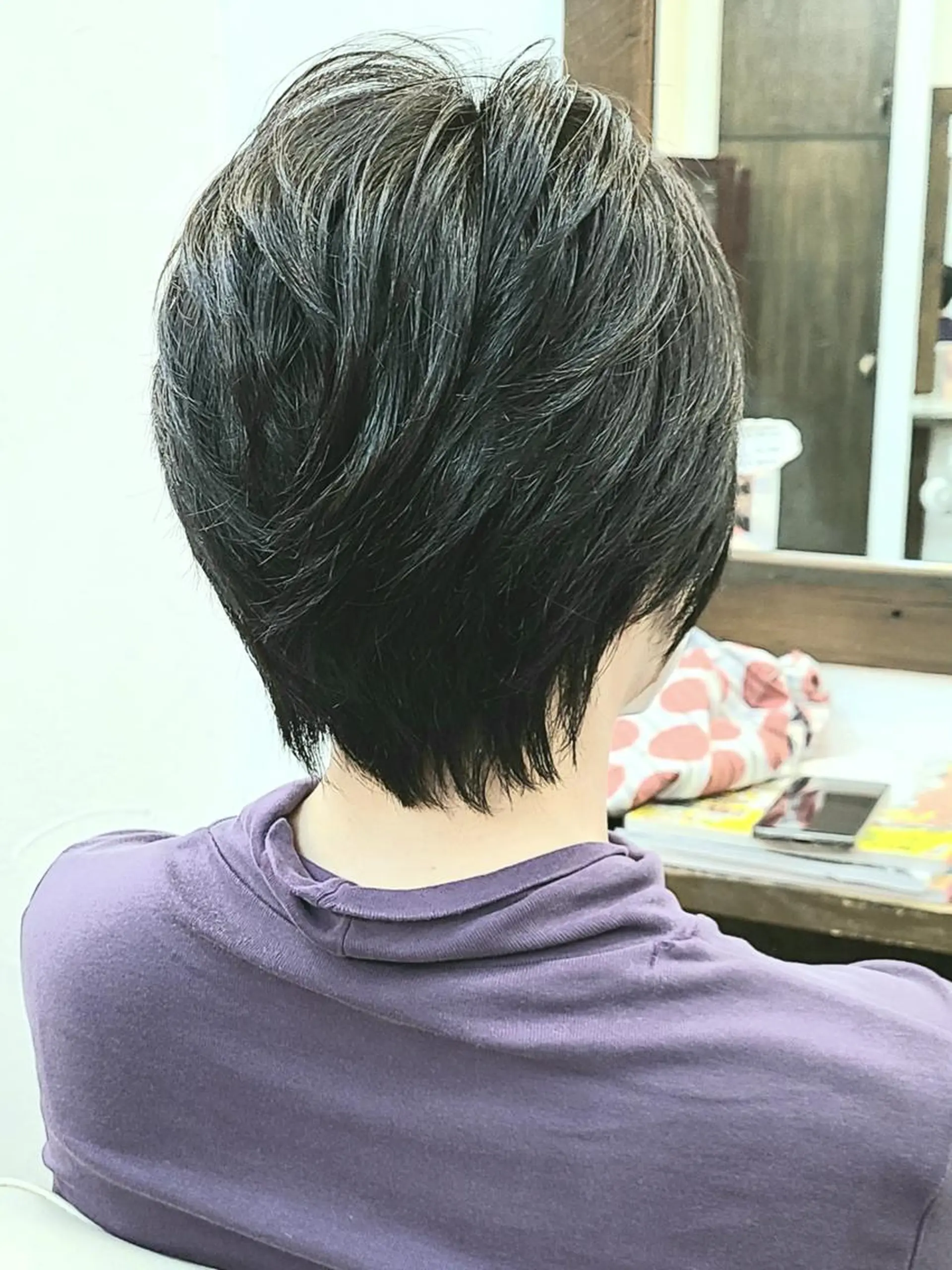 ショート カラー 【大宮】デザイナー Anne 諳 アンのヘアスタイル