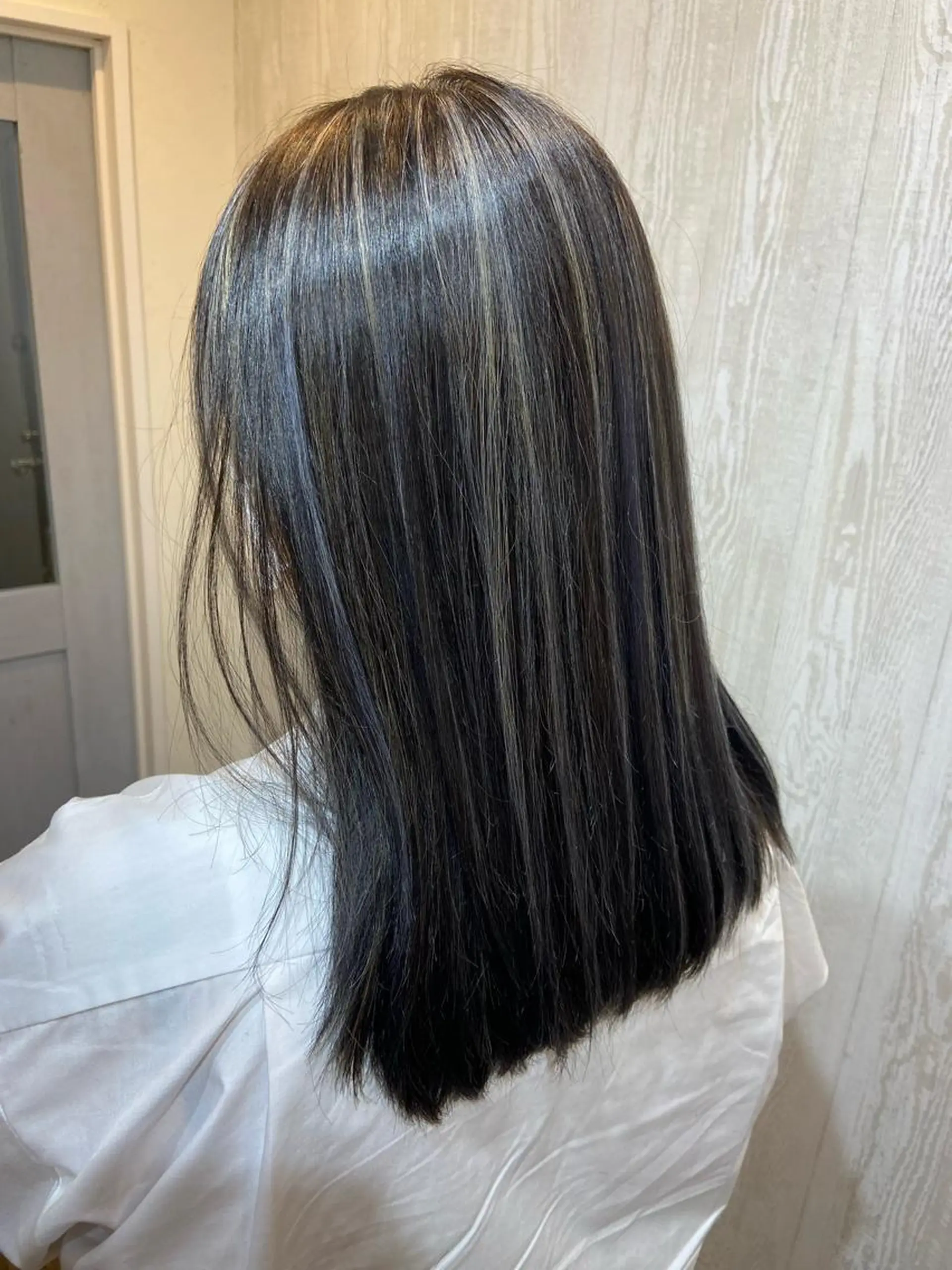 セミロング カット ヘアカラー トリートメント TELA HAIR 南柏店のヘアスタイル