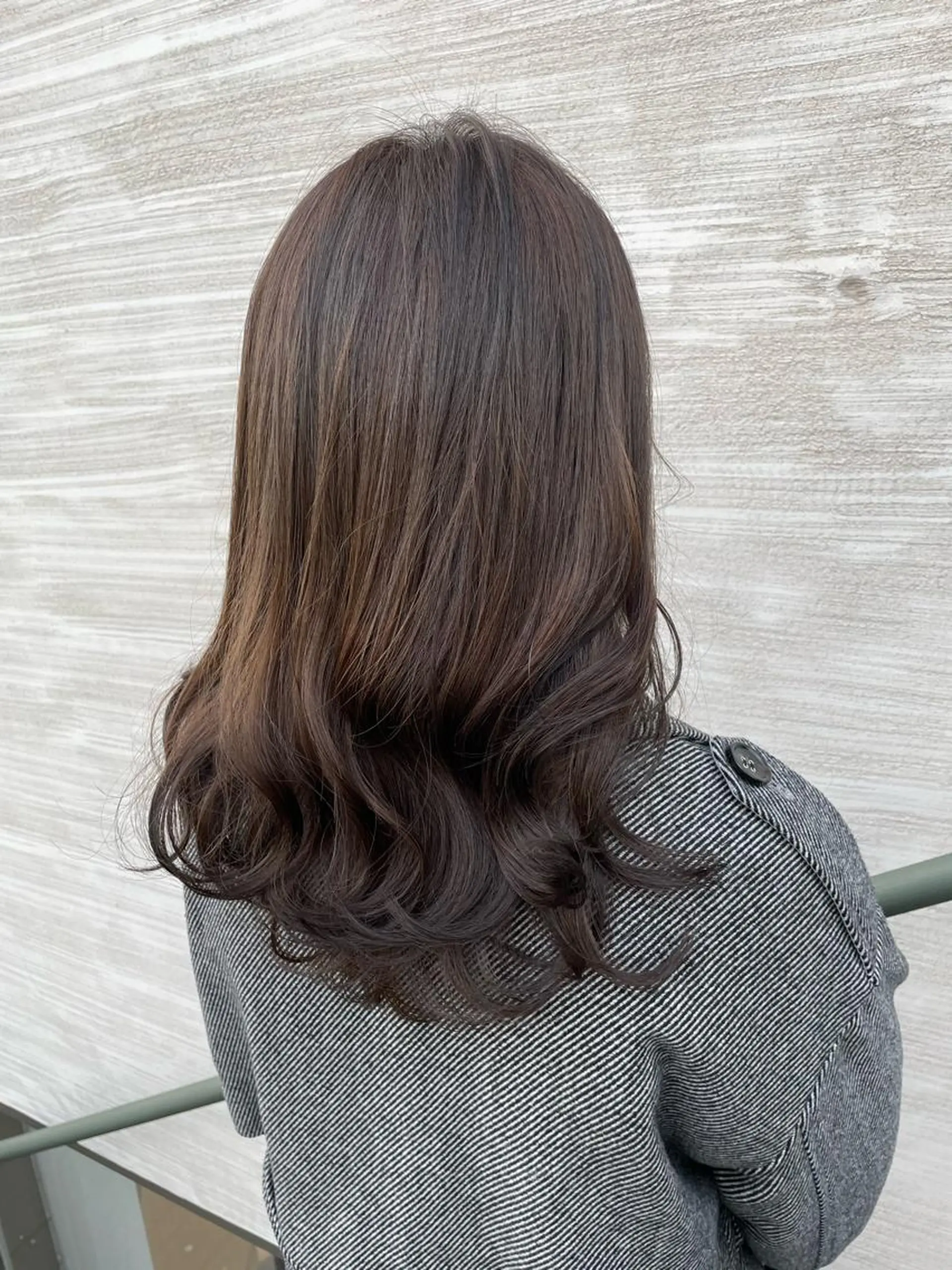 ロング カラー バレイヤージュ ベージュカラー ブロンド デザインカラー グラデーションカラー 韓国風/オシャレ /縮毛矯正/滝口琴未のヘアスタイル