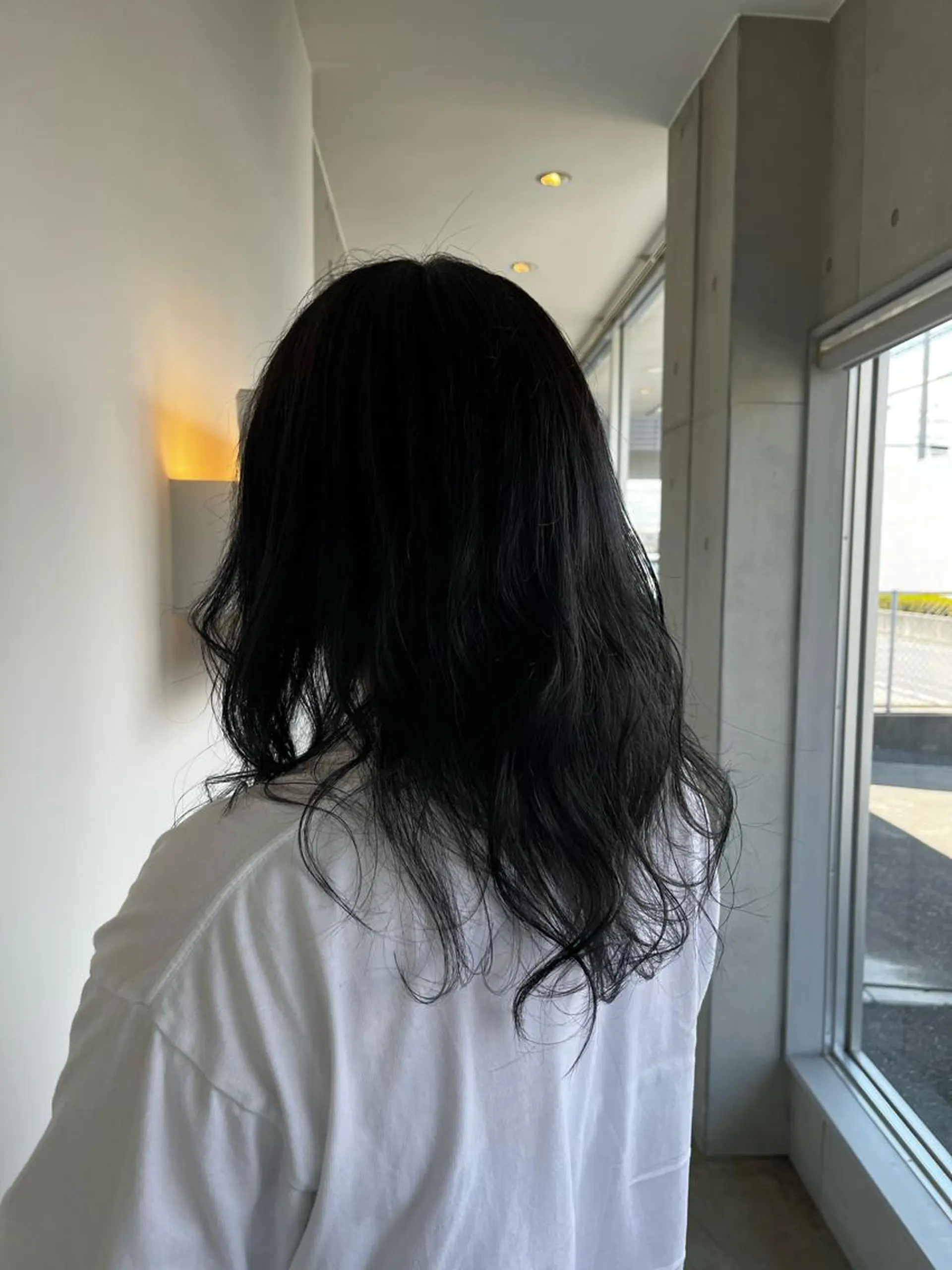 ミディアム おせ ちさとのヘアスタイル