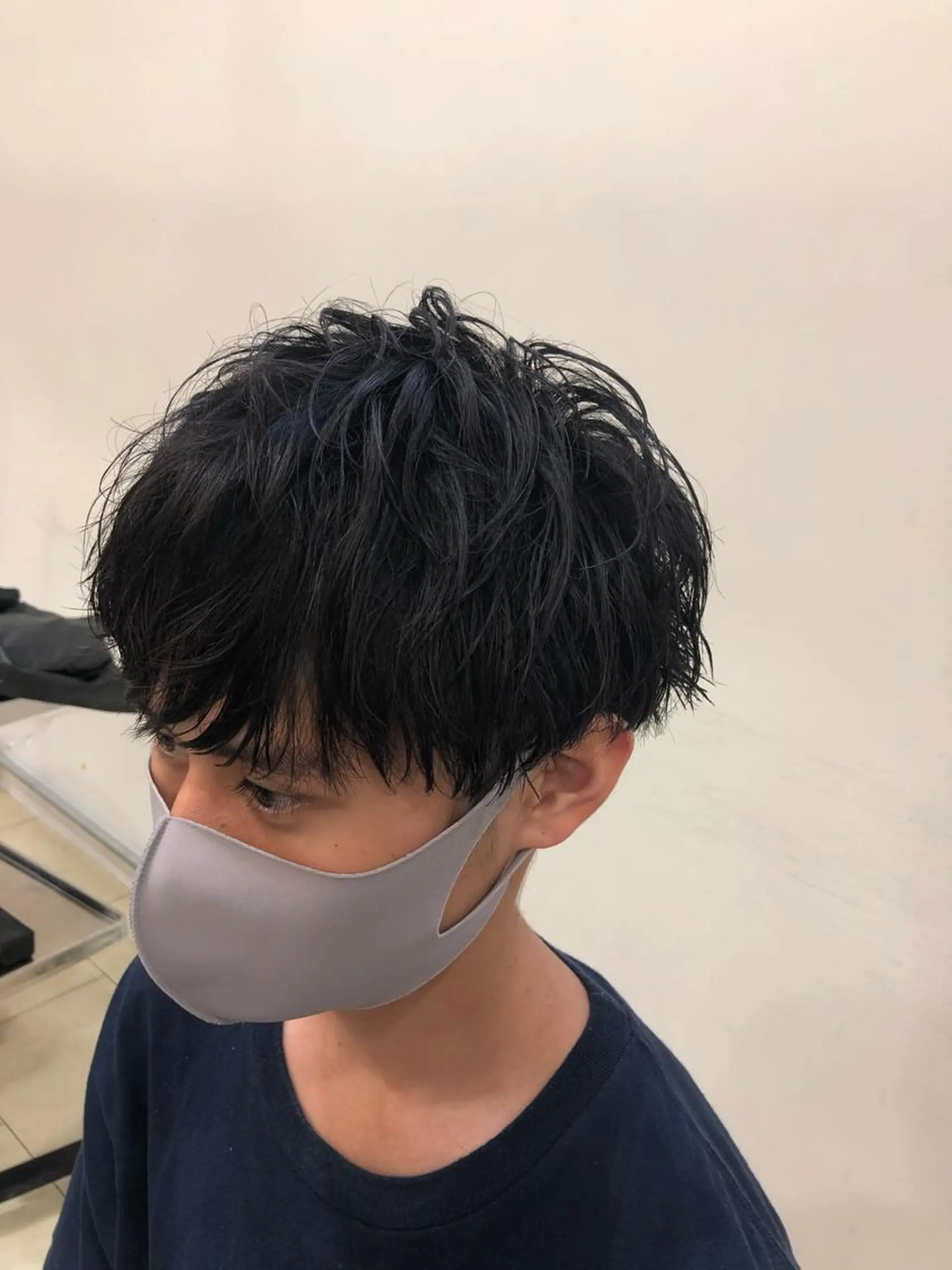 パーマ メンズ カット ヘアセット メンズ特化 古賀陸斗のヘアスタイル