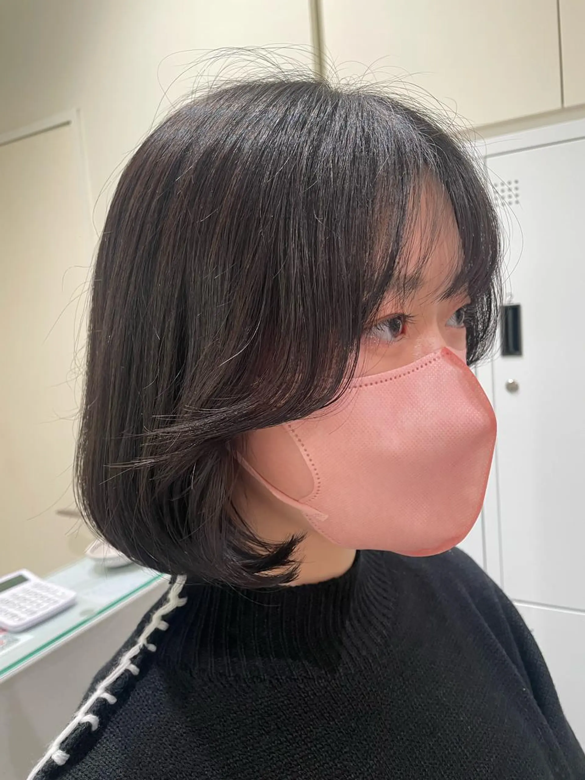 ショート ボブ/インナーカラー /眉毛/Miyuのヘアスタイル