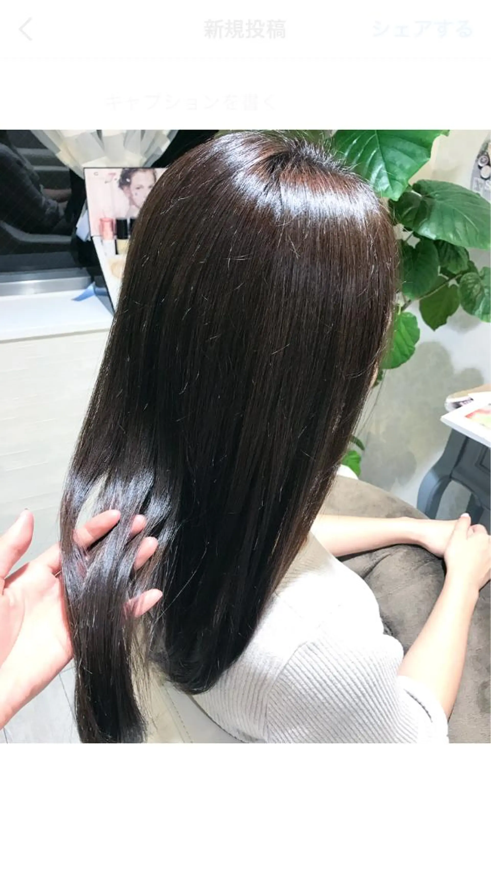 ロング カラー グレージュ color coutureのヘアスタイル