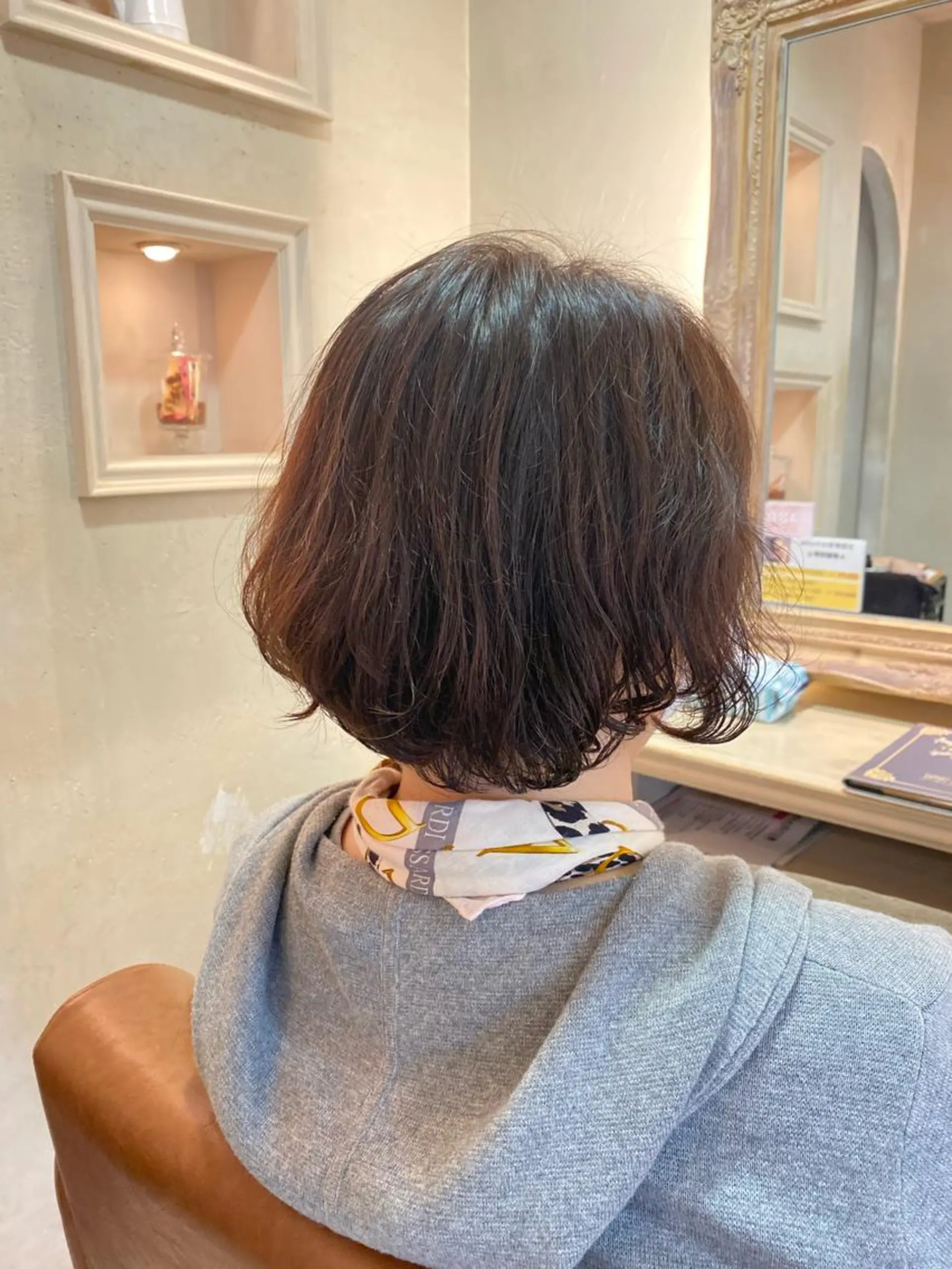 ショート パーマ Kasuga Sayuriのヘアスタイル
