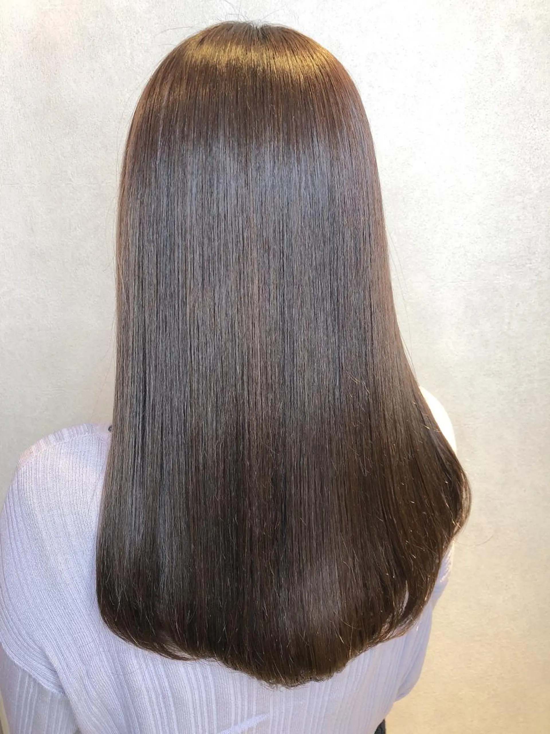 ロング 縮毛矯正 韓国風/オシャレ /縮毛矯正/滝口琴未のヘアスタイル