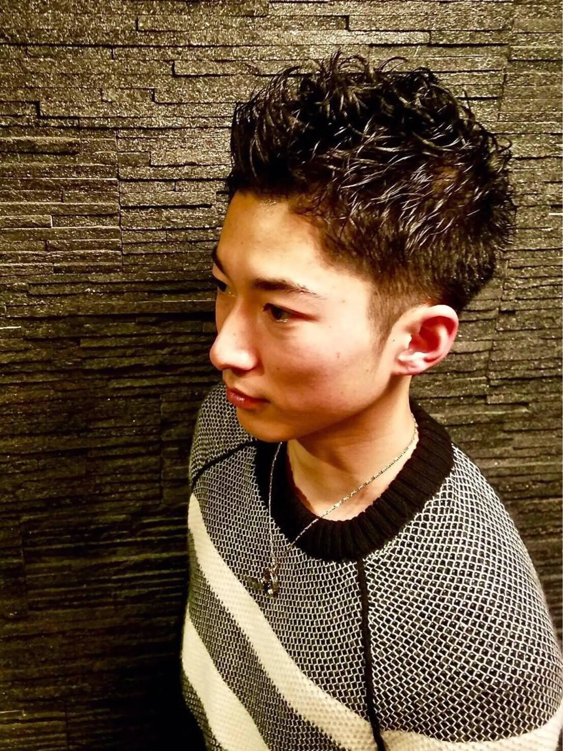 ショート 根塚 学のヘアスタイル