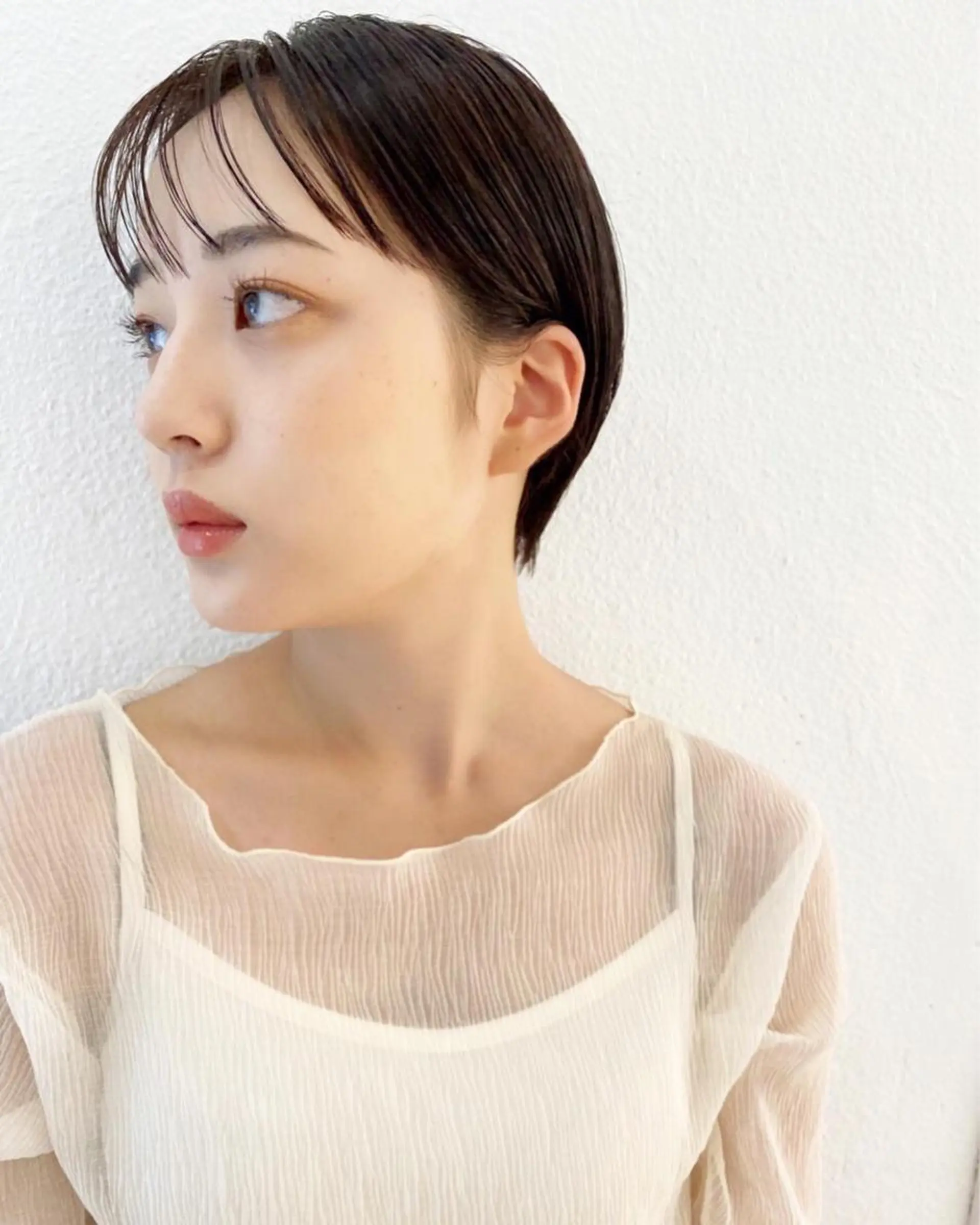 ショート カラー ショートヘア Memories 銀座のヘアスタイル