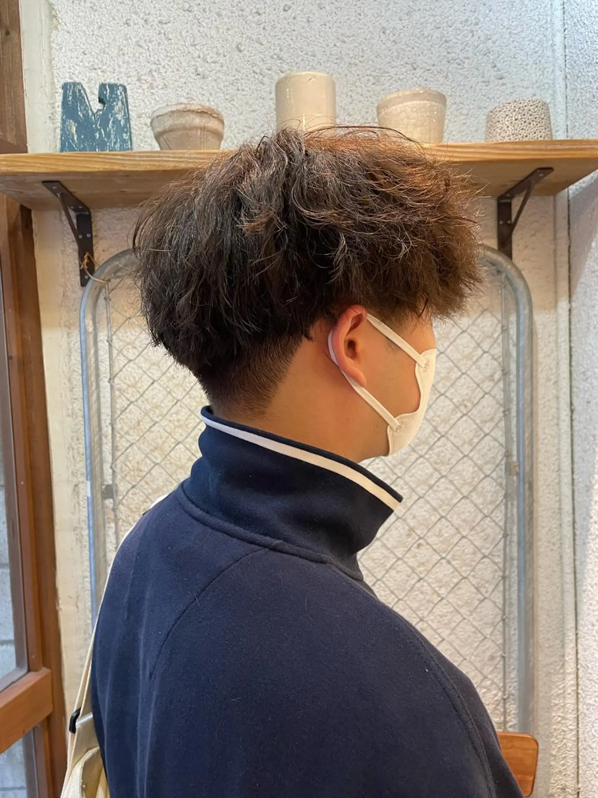 カラー パーマ メンズ hazuki 🌝のヘアスタイル