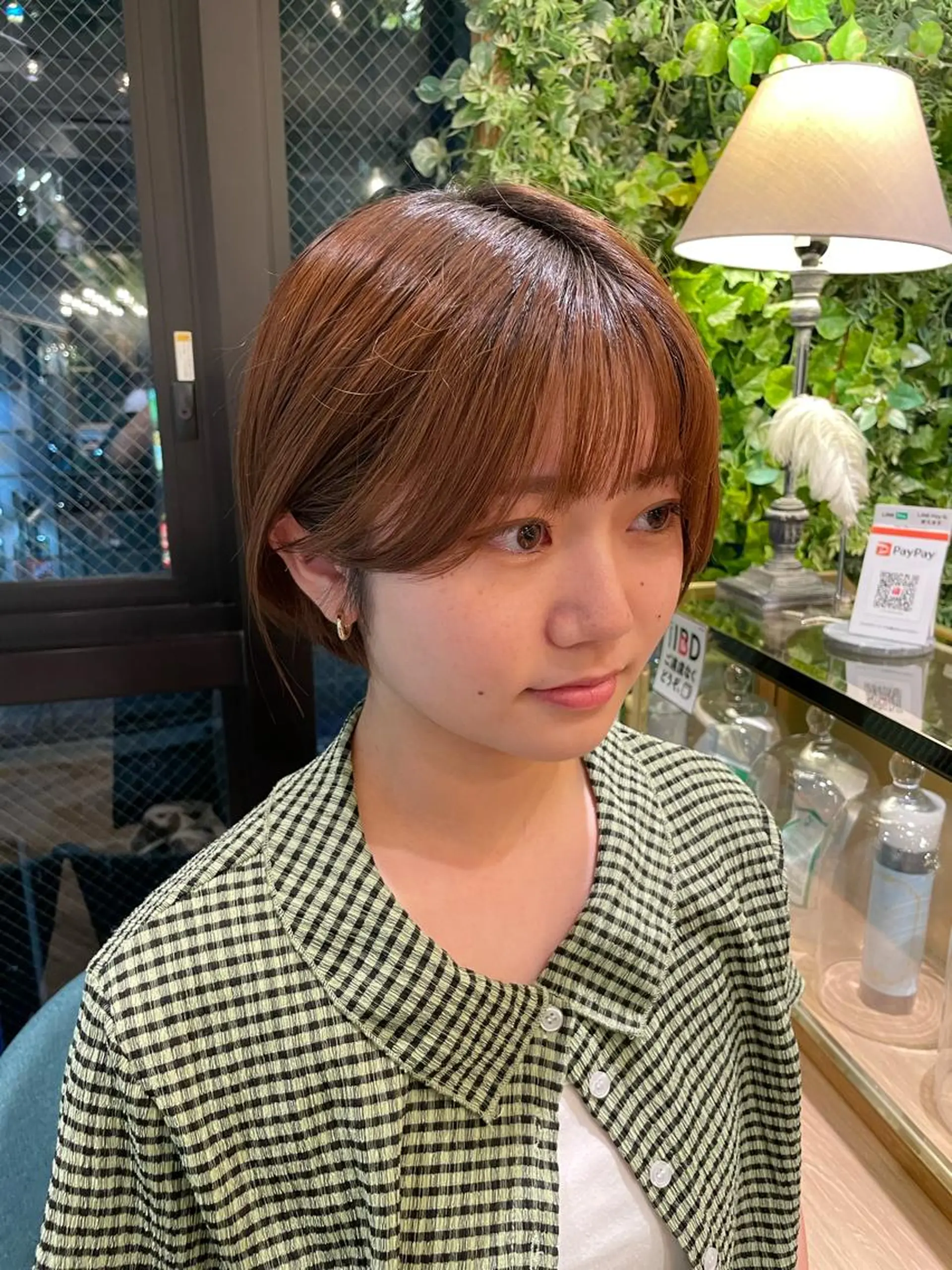 ショート ショートボブ ボブ ショートヘア レイヤー/ブリーチ ♥️【木坂 桃歌】のヘアスタイル