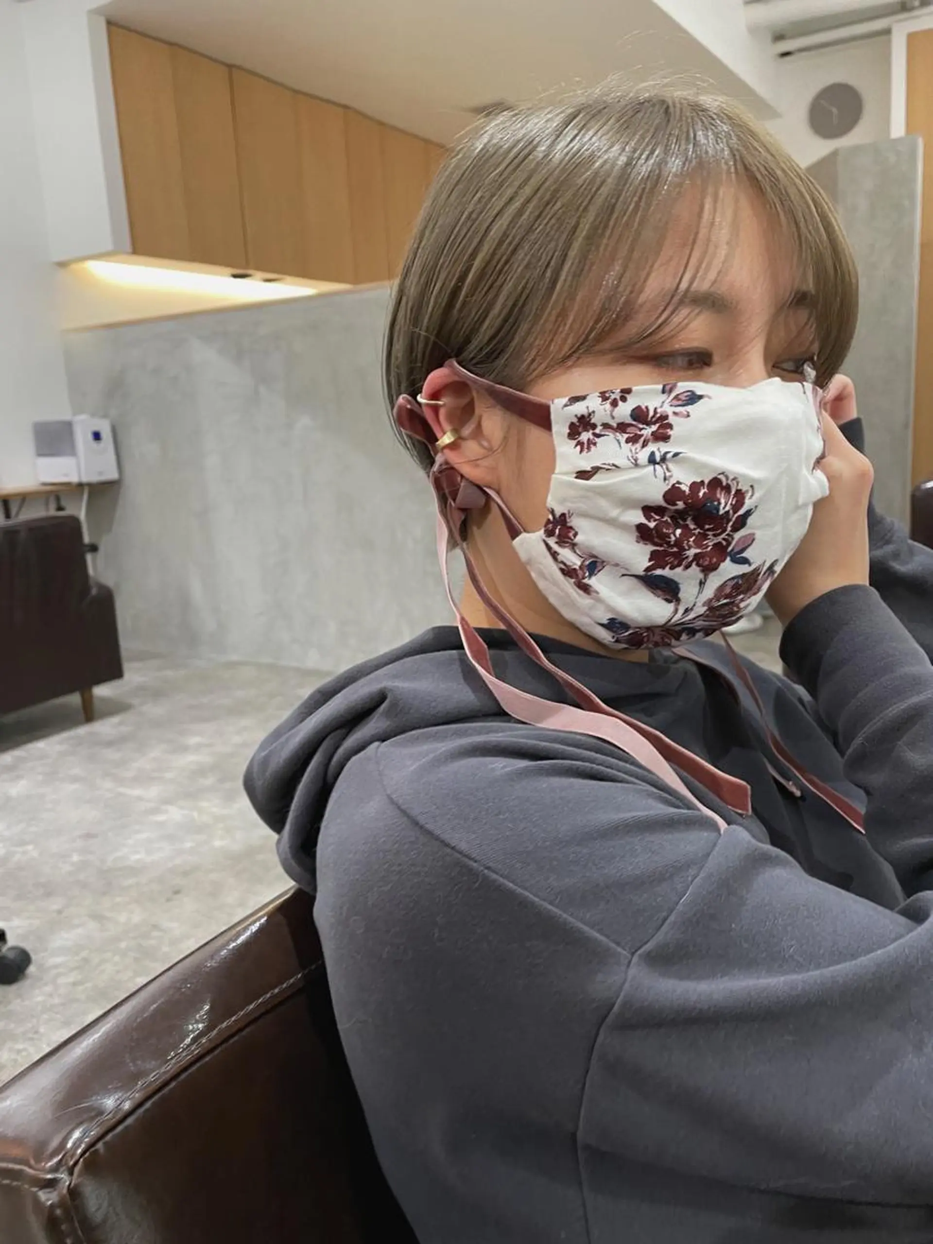 ショート カラー カット ヘアカラー トリートメント パーマ/透明感カラー /ボブ/吉田一生のヘアスタイル